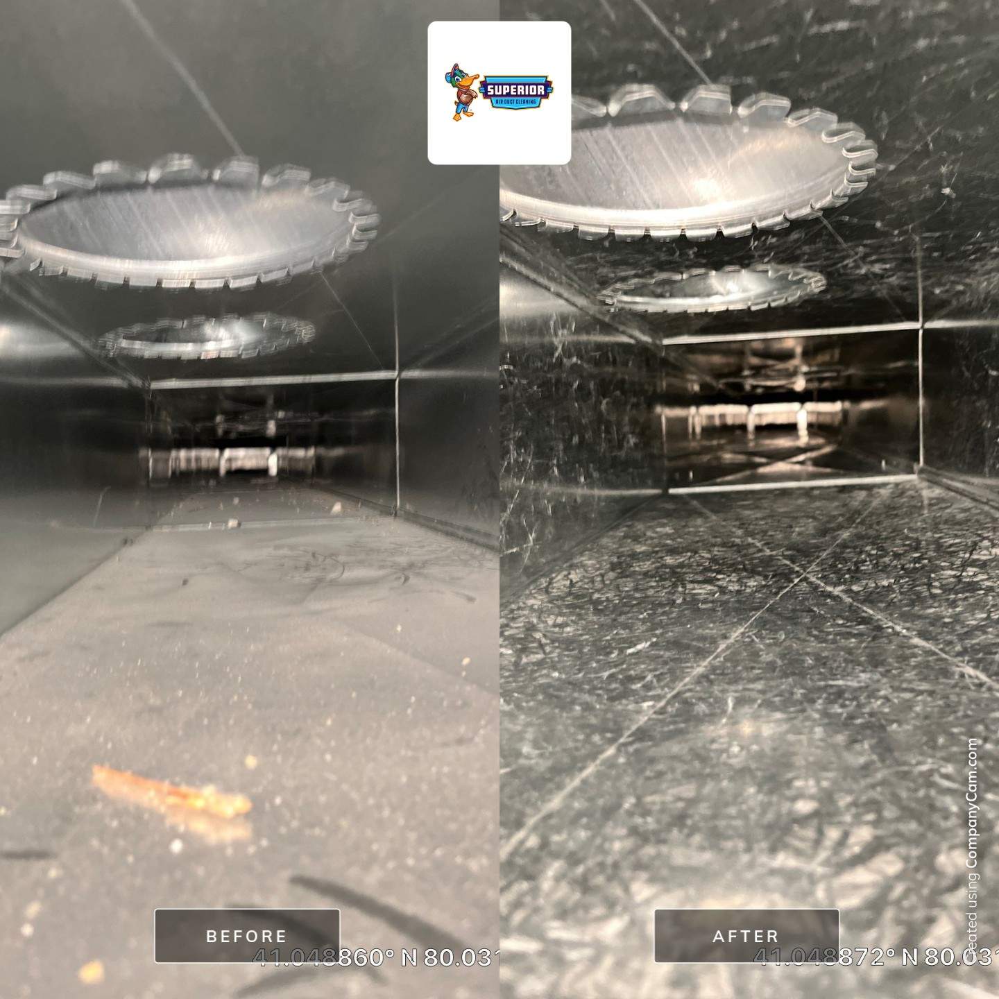 Air Duct Cleaning With a Vacuum Truck in Slippery Rock, PA by Superior Air Duct Cleaning