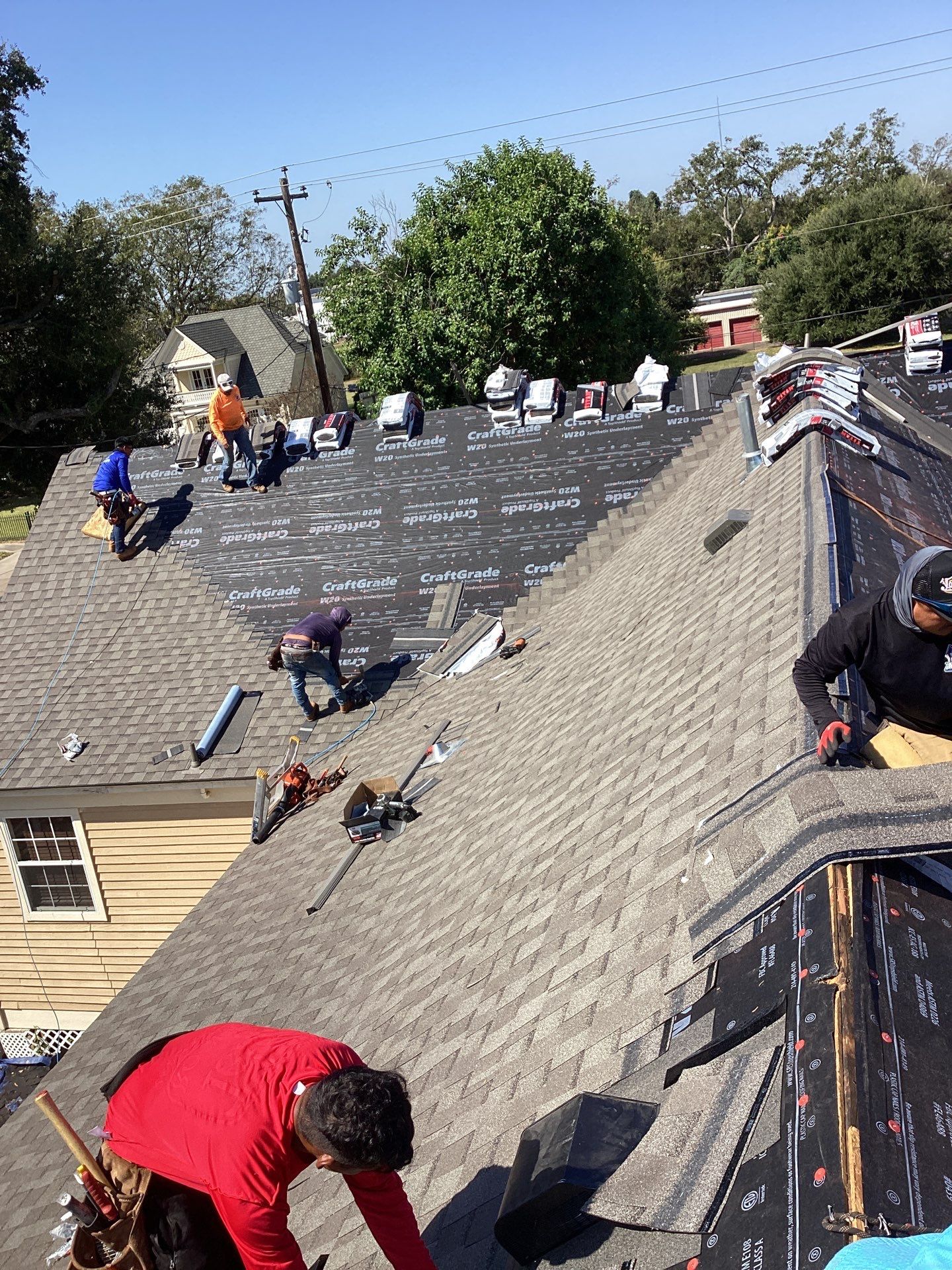 Residential Roofing Repair using Owen's Corning Duration (Lifetime) Shingles by Roof Repair Company