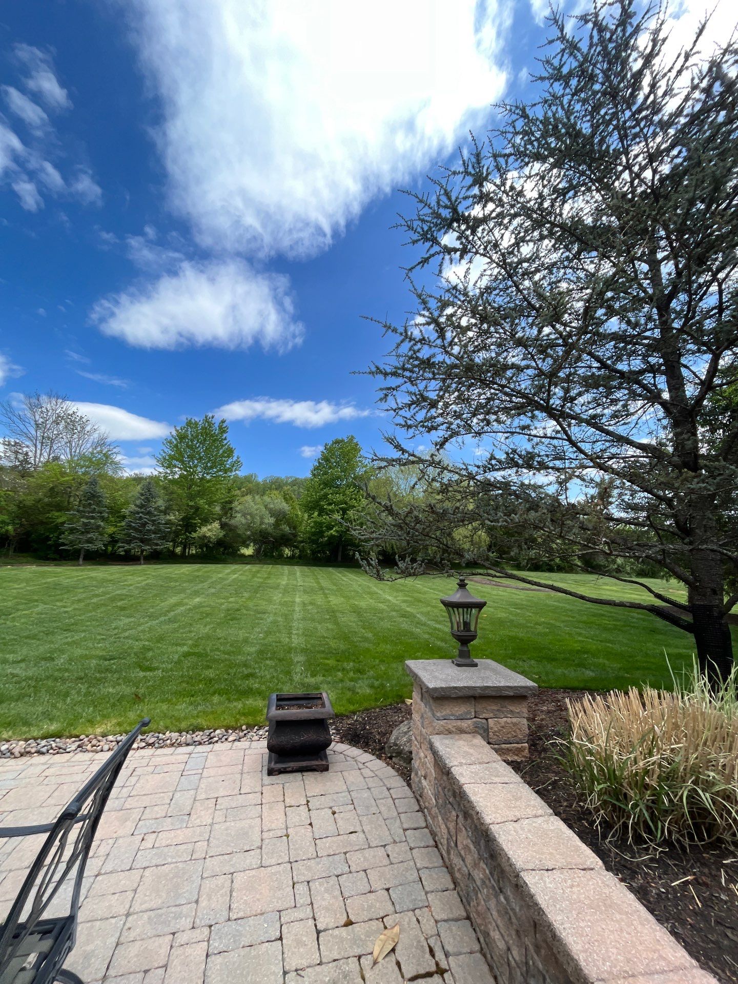 Lawn Care and Shrub Care at a beautiful Bridgewater property by Ants Plants