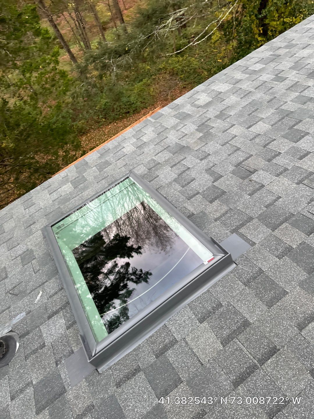 Residential Roofing Installation using Owens Corning TruDefinition Duration AR - Estate Gray & White Double 4 Siding by A Plus Exterior