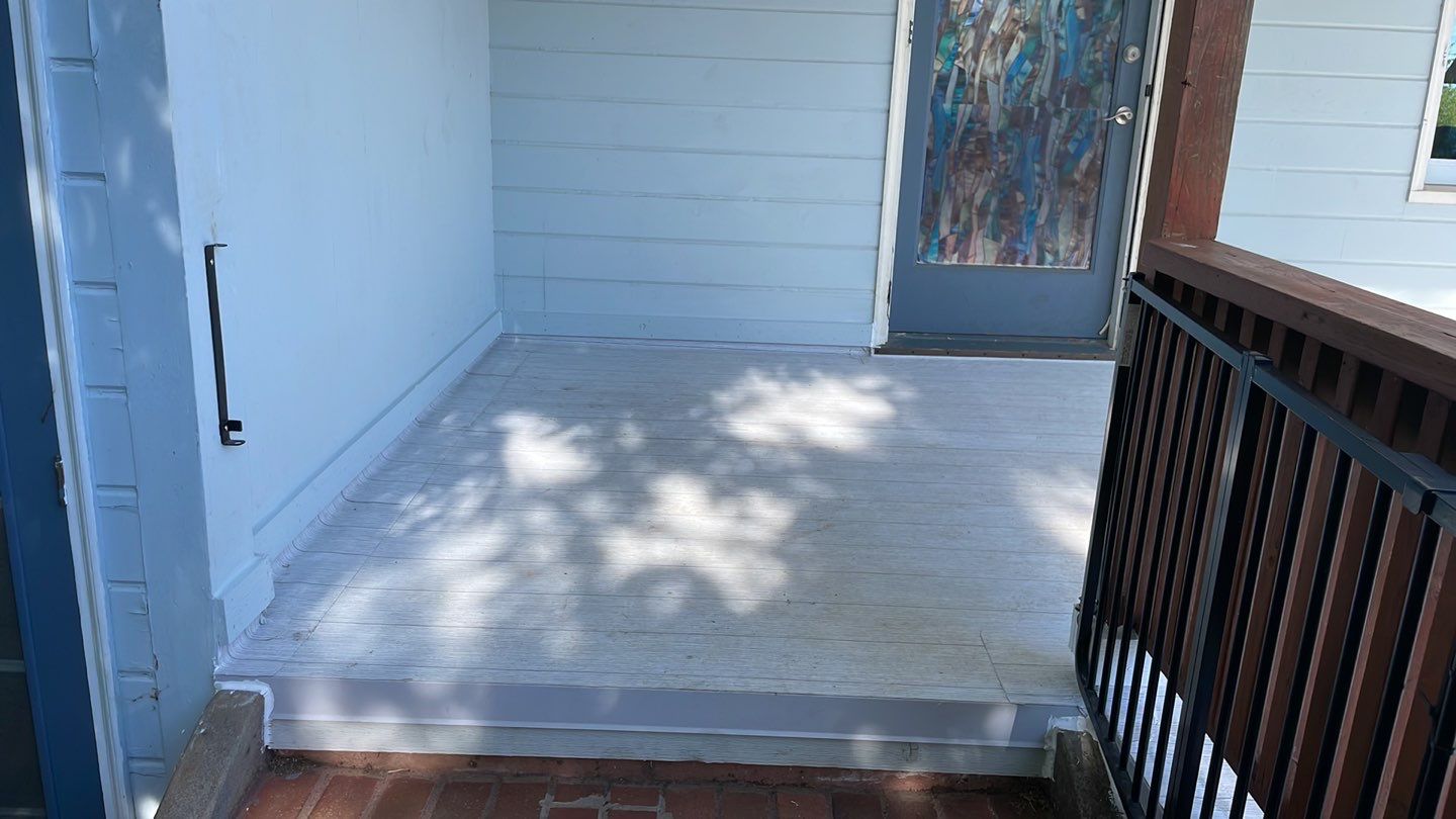 Residential Deck Replacement using Dec-Tec Membrane Color: Grafton by Orezona Building & Roofing Company, Inc.