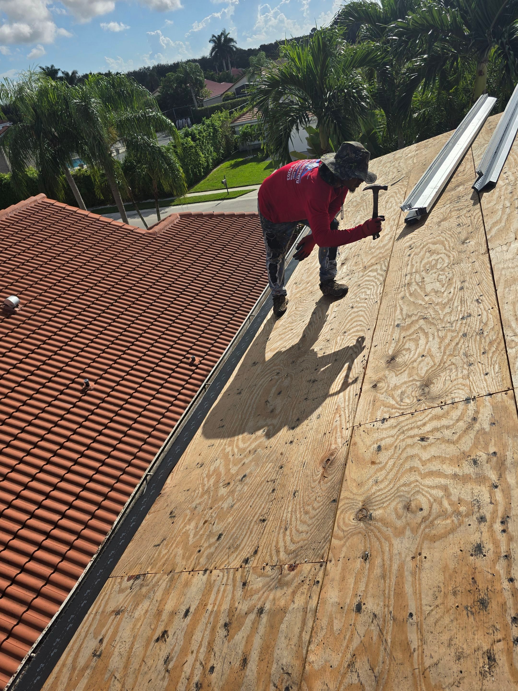 Tile Reroof in Boca Raton by Roofing Recovery