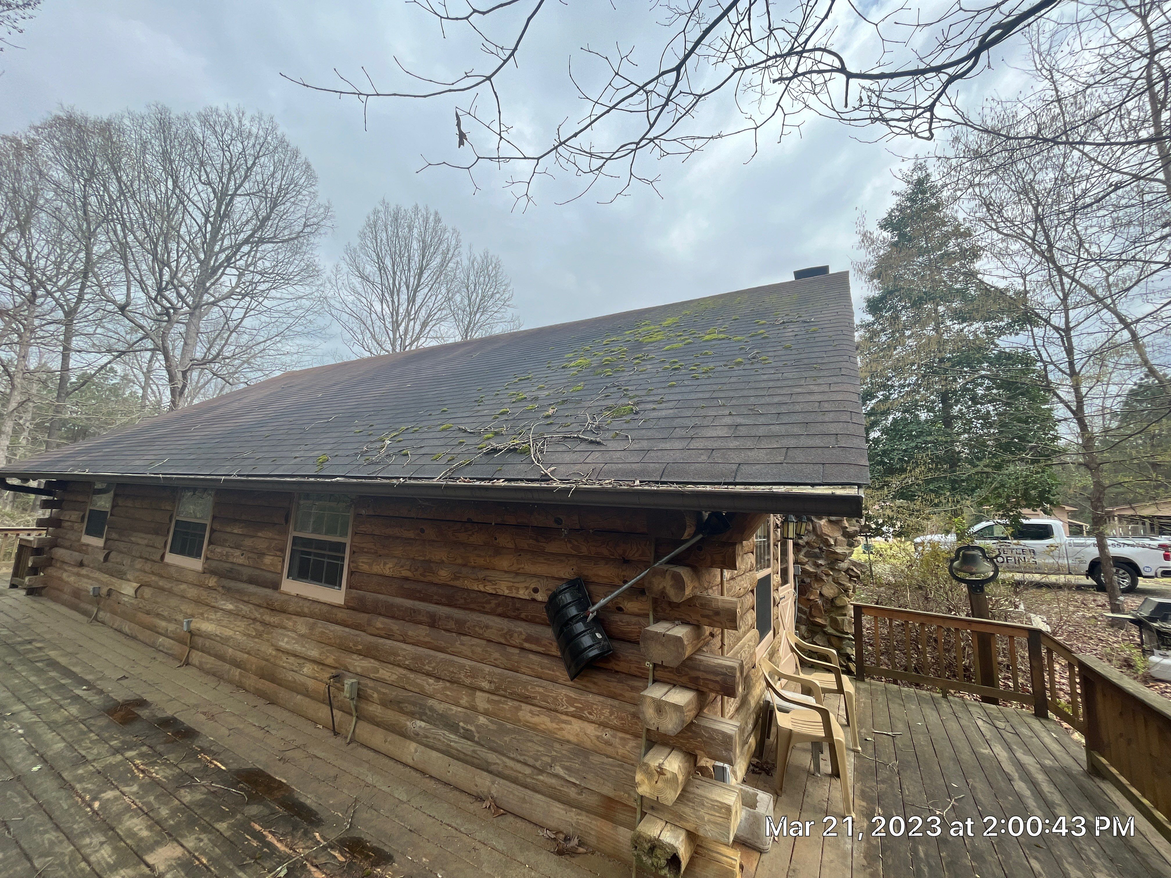 Residential Roofing Installation using Aluminum Roofing panels by Hostetler Roofing