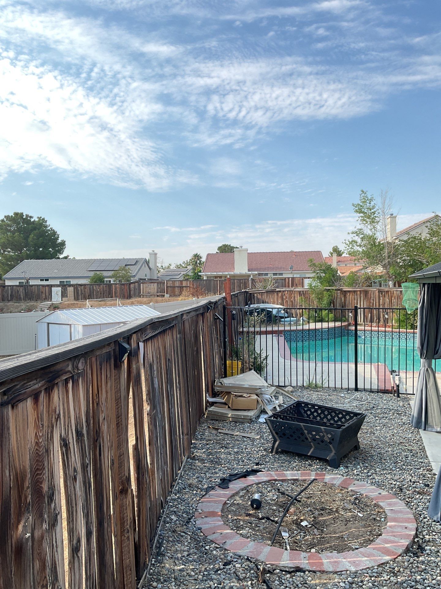 Fence Installation using Vinyl by Fence Guys Inc. 