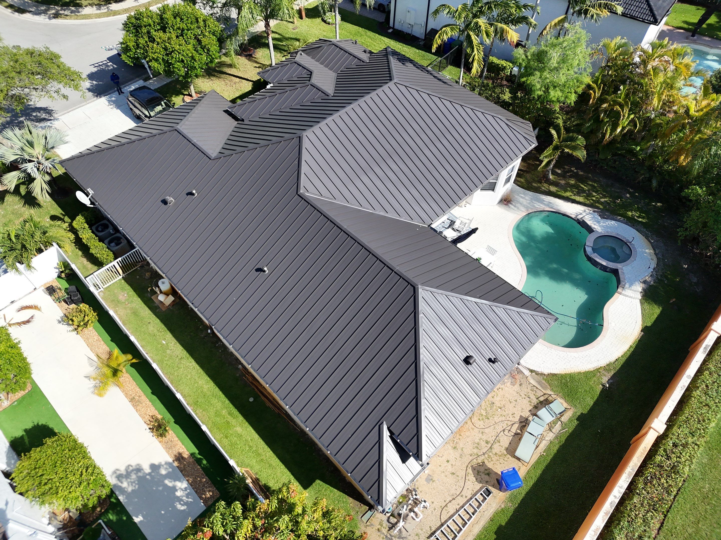 Standing Seam Metal Roof Installation – Pembroke Pines, FL by ASP SuperHome