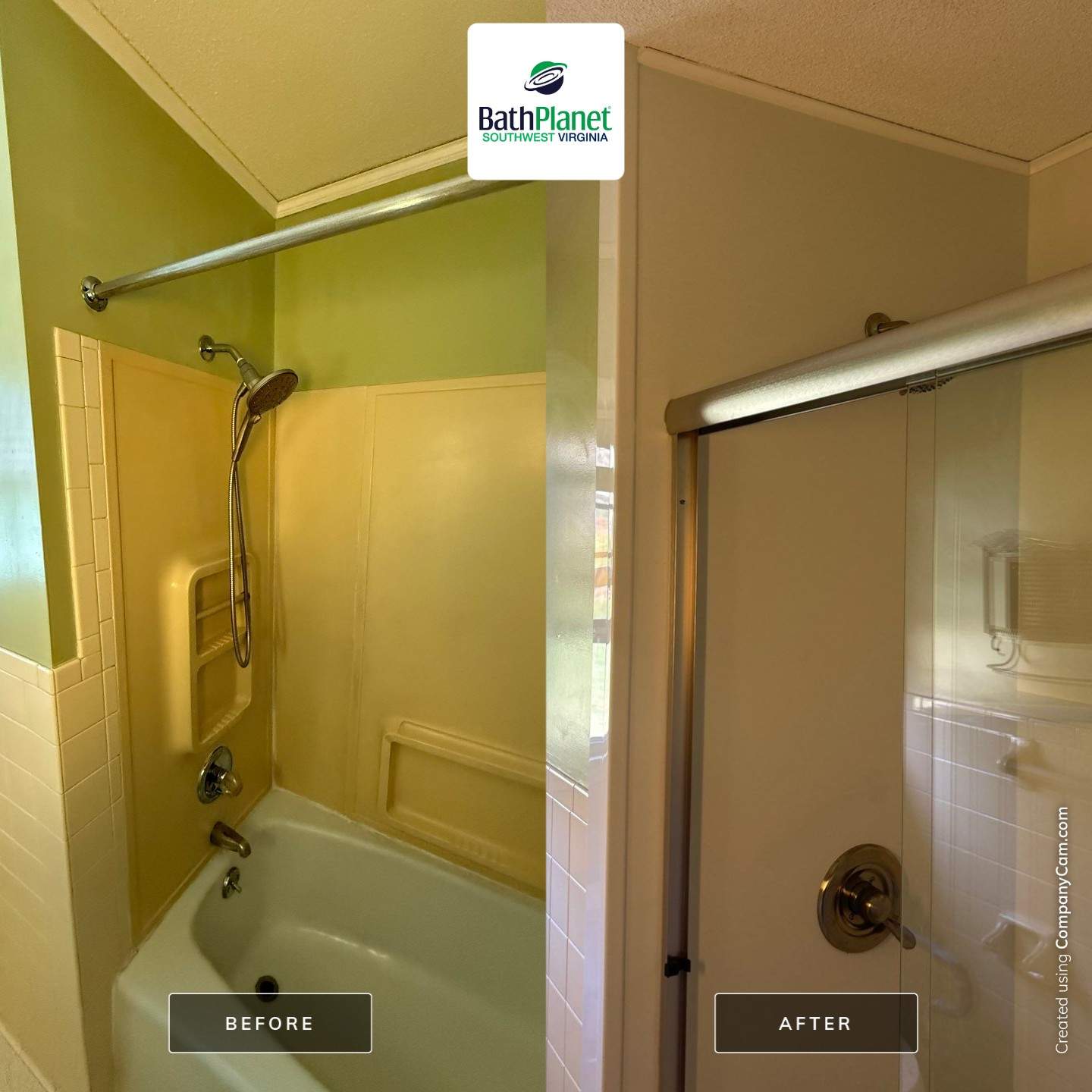 Tub to Shower by BathPlanet SW Virginia
