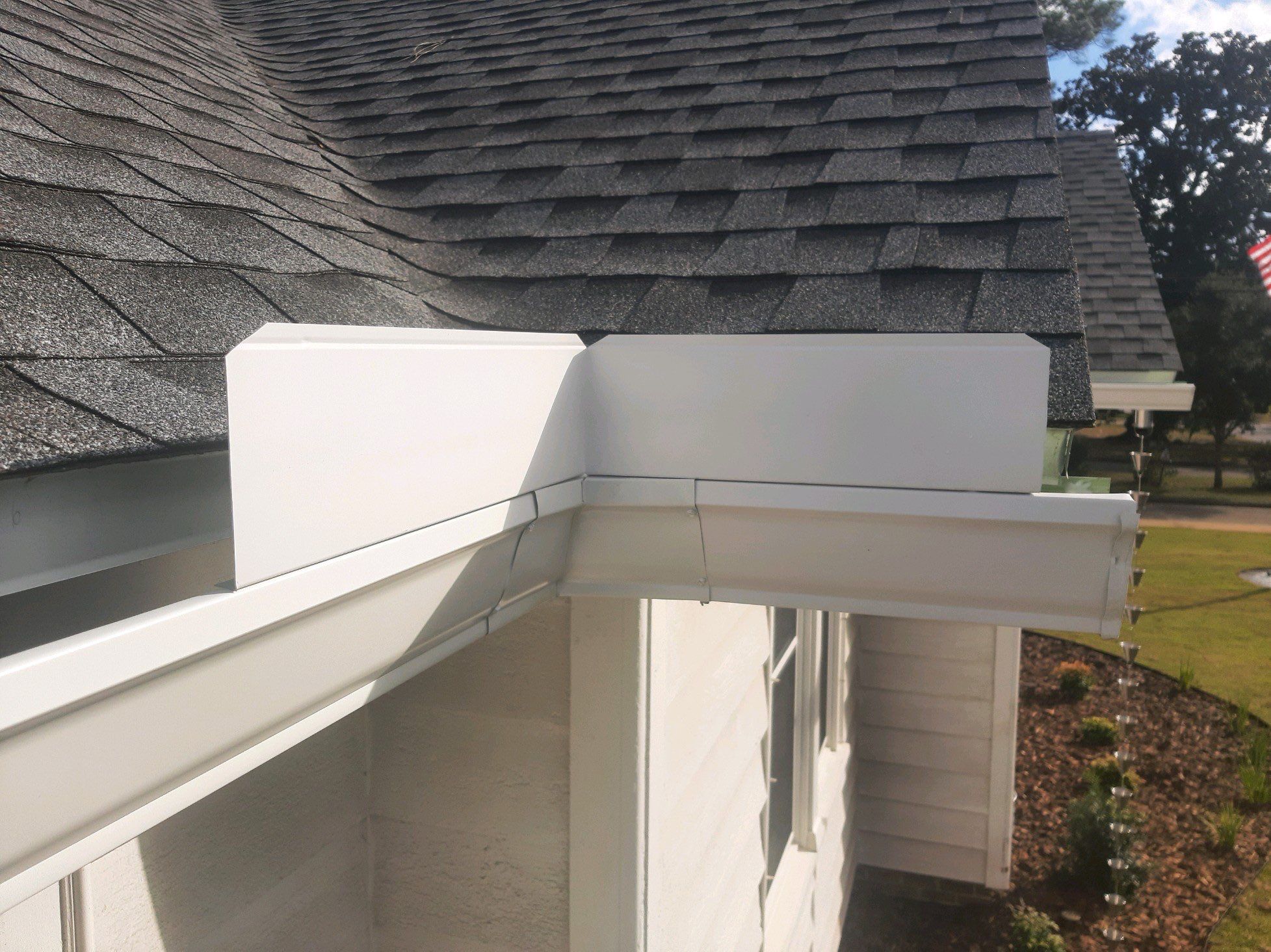 Gutter Installation using K-Style Seamless Gutters by Gutter Professors