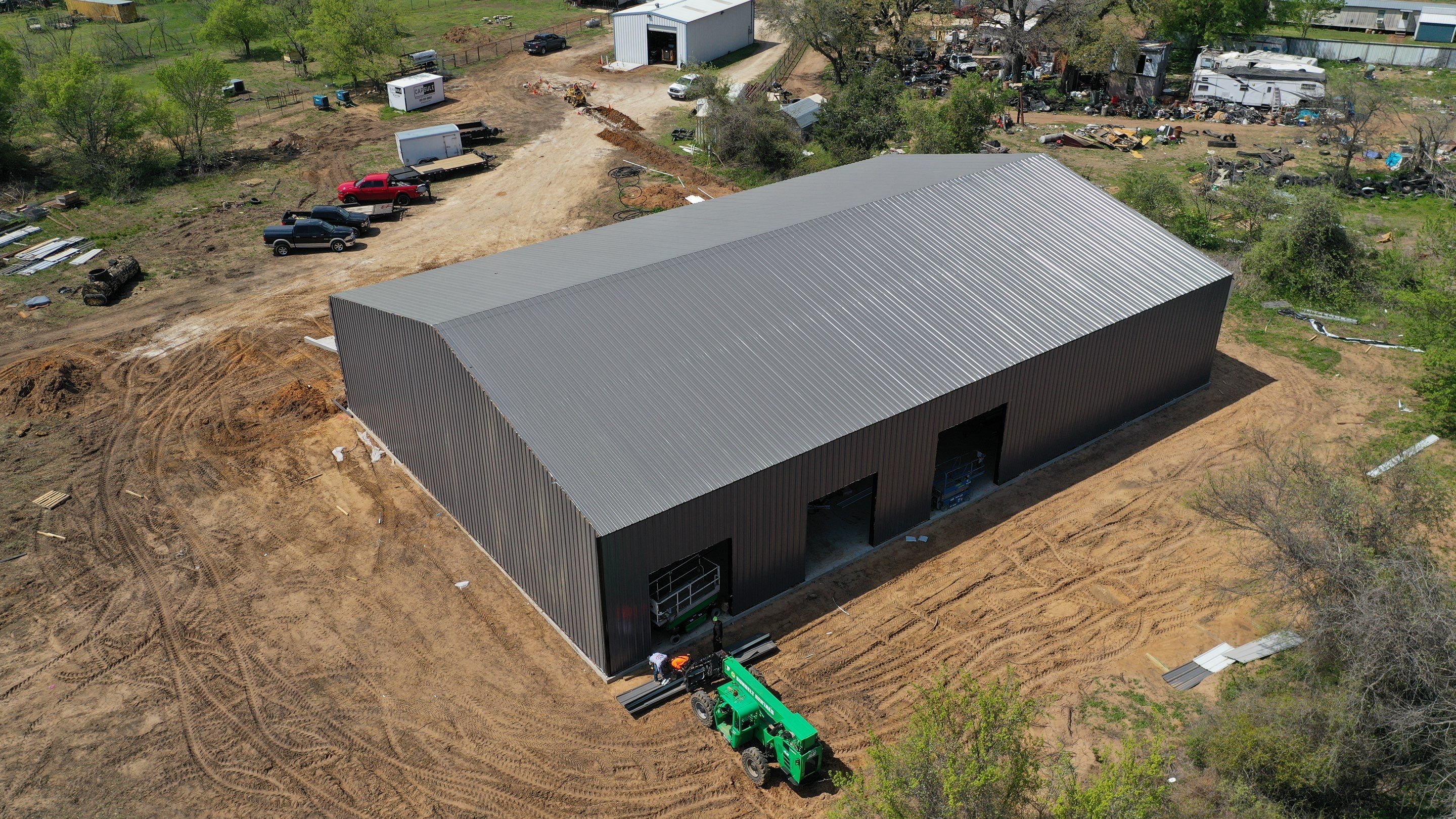 DYCHE INDUSTRIAL SERVICES metal building by Sky Roofing and Remodeling LLC