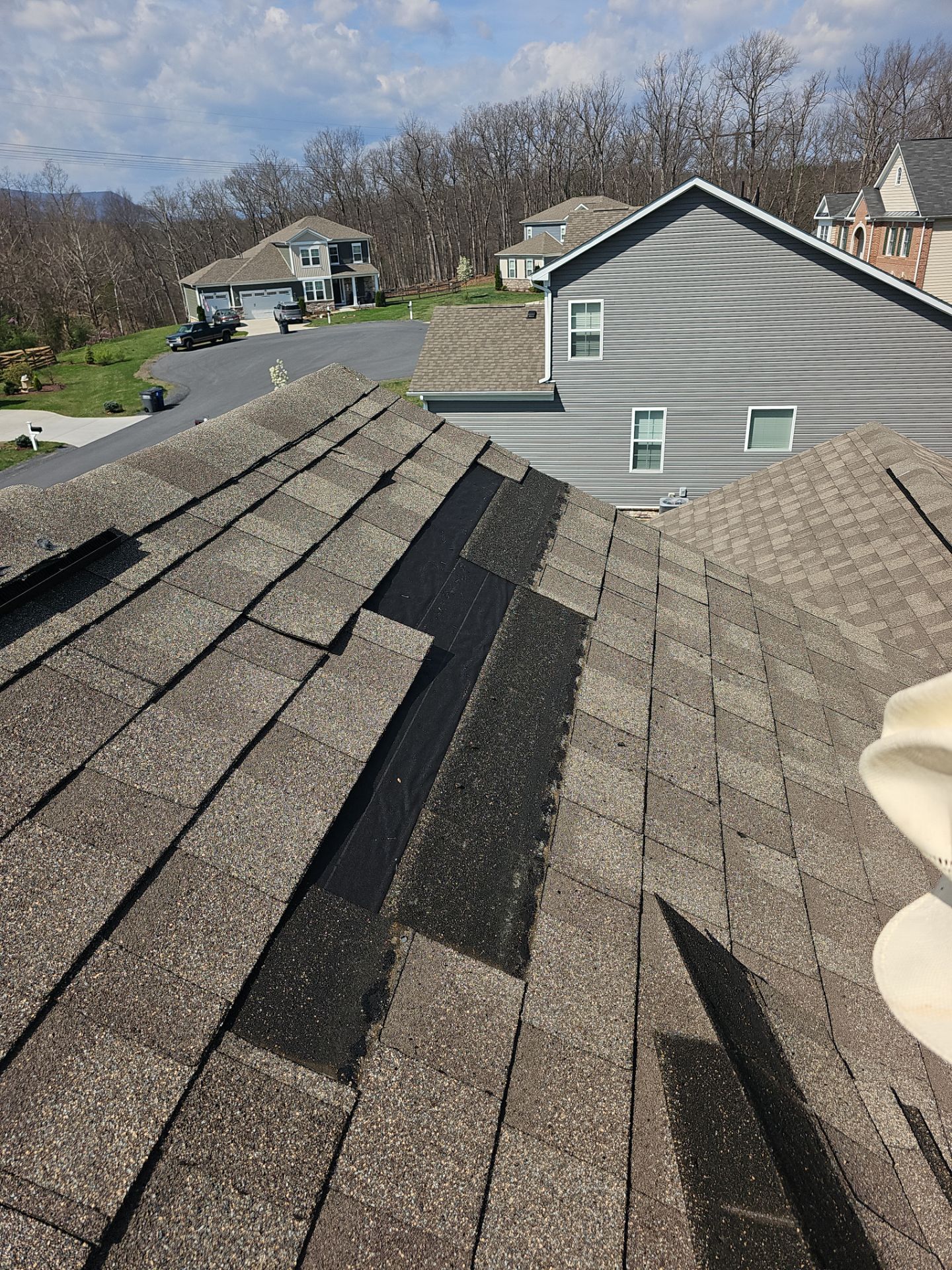 Roof Repair - Vents and Improper Nailing by Winchester Roofing