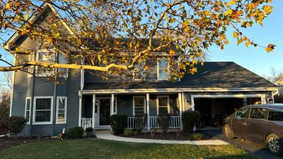 Completed gutter protection installation in Lisle, IL 60532