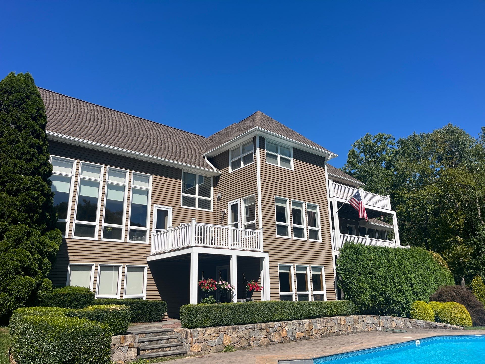 Brand new roof by DiGiorgi in Shelton by DiGiorgi Roofing and Siding Inc