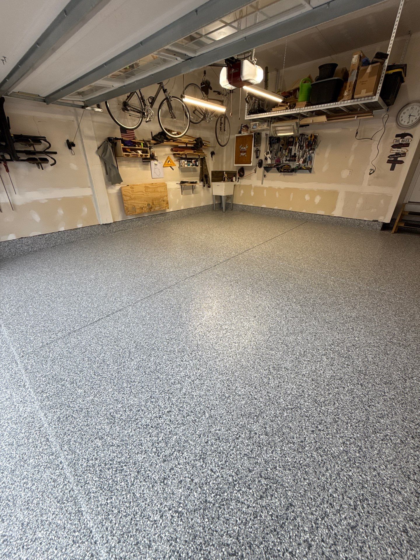 Porch + Garage Project in Oakdale by Floors in a Day, Inc