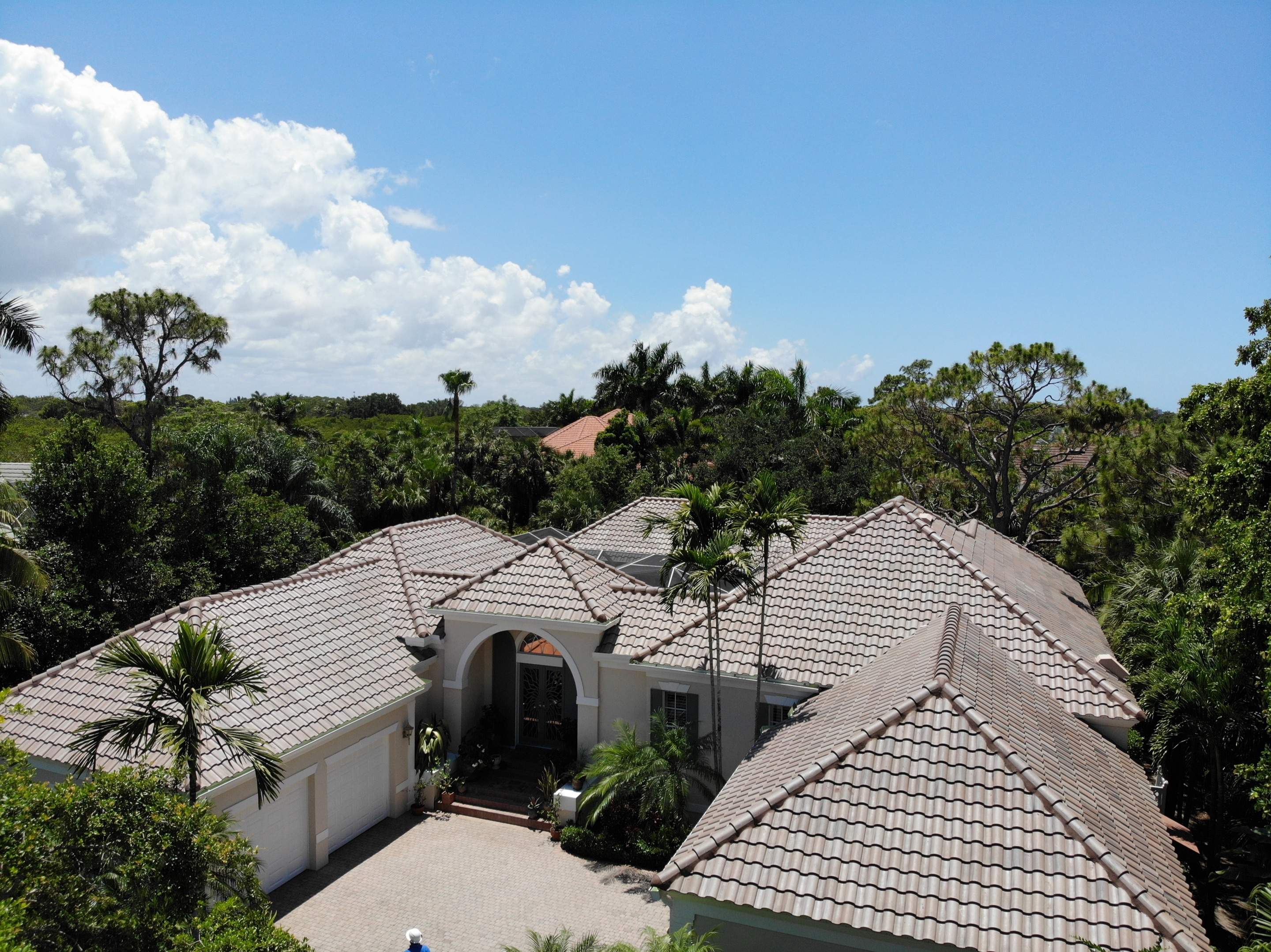 Residential Roofing Installation using Eagle Concrete Tile in Bonita Springs by International Roofing