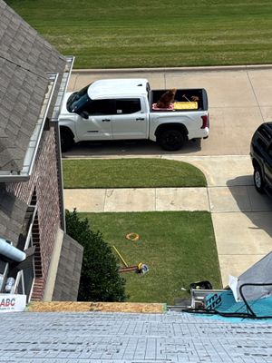 Inspection Wind damages and ceiling leaks McKinney, TX