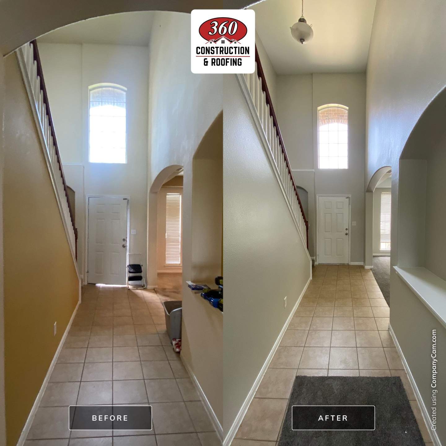 Carpet/Paint/Countertop - Celeste M. by 360 Construction & Roofing