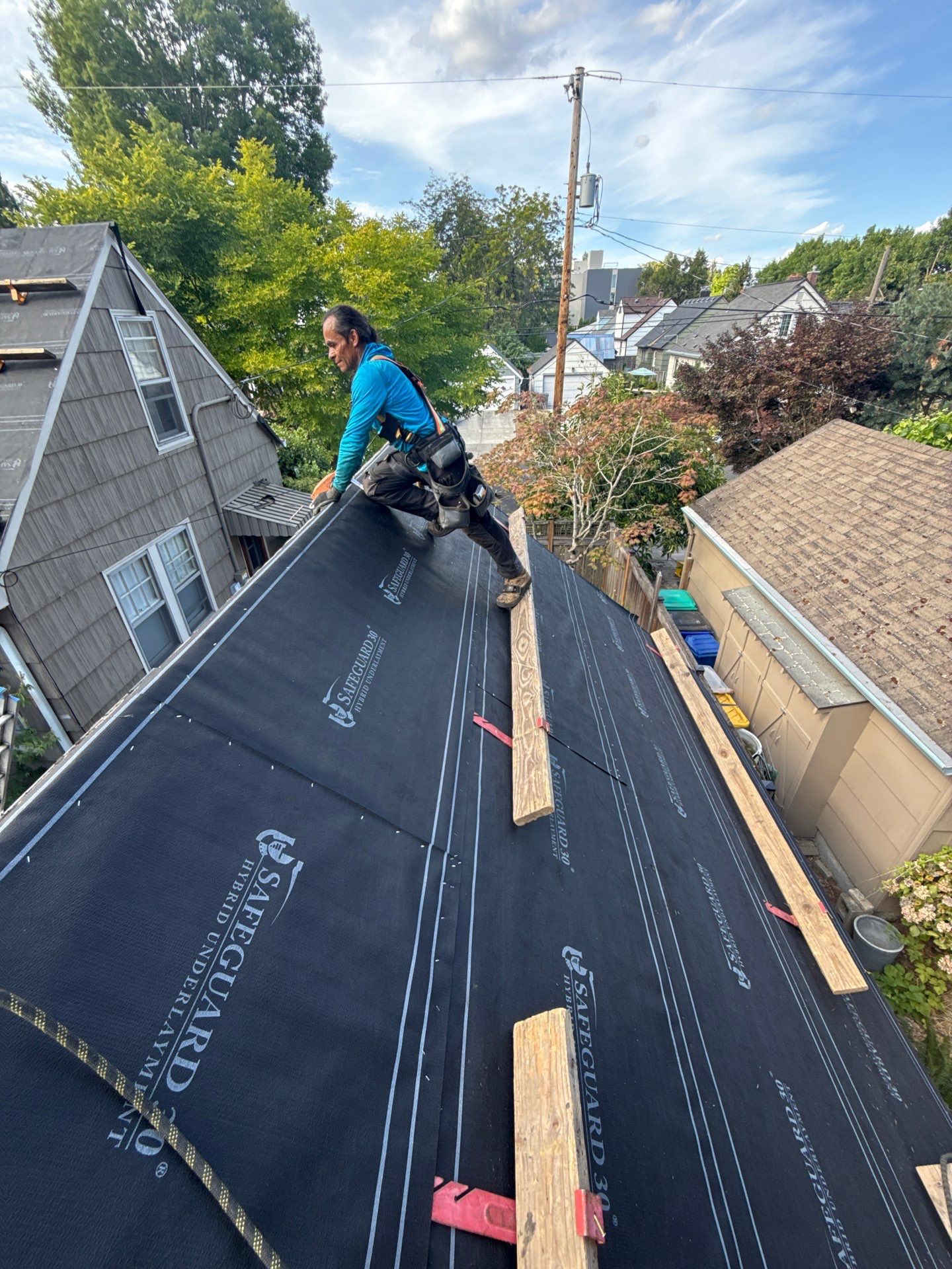 Project in Portland by Tom Leach Roofing