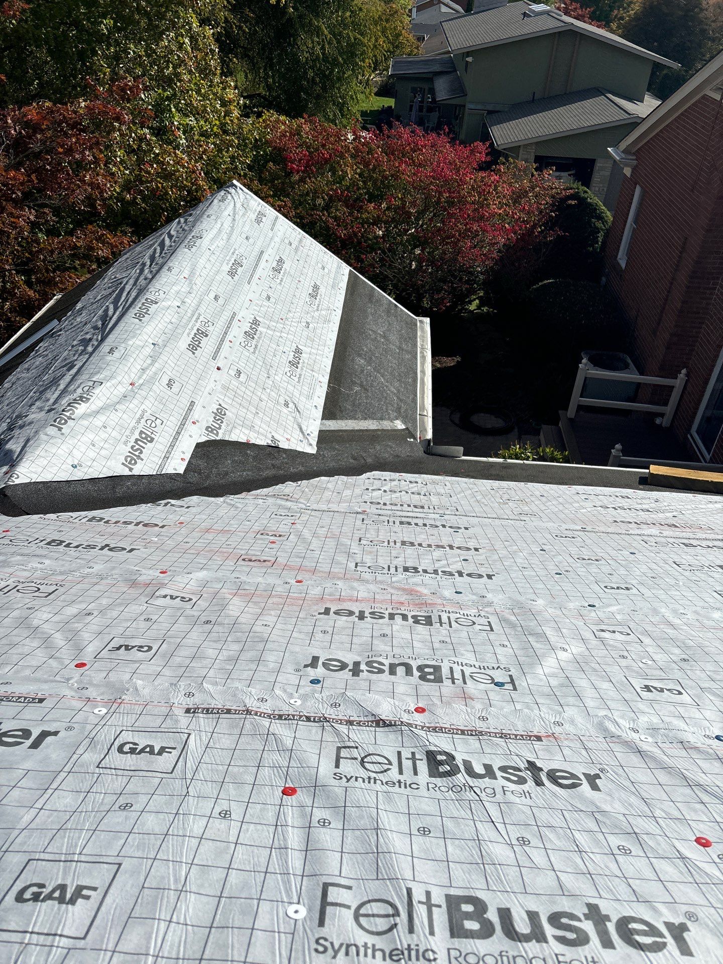 Residential Roofing Installation using Timberline UHDZ Shingles - Pewter Gray by RoofX 