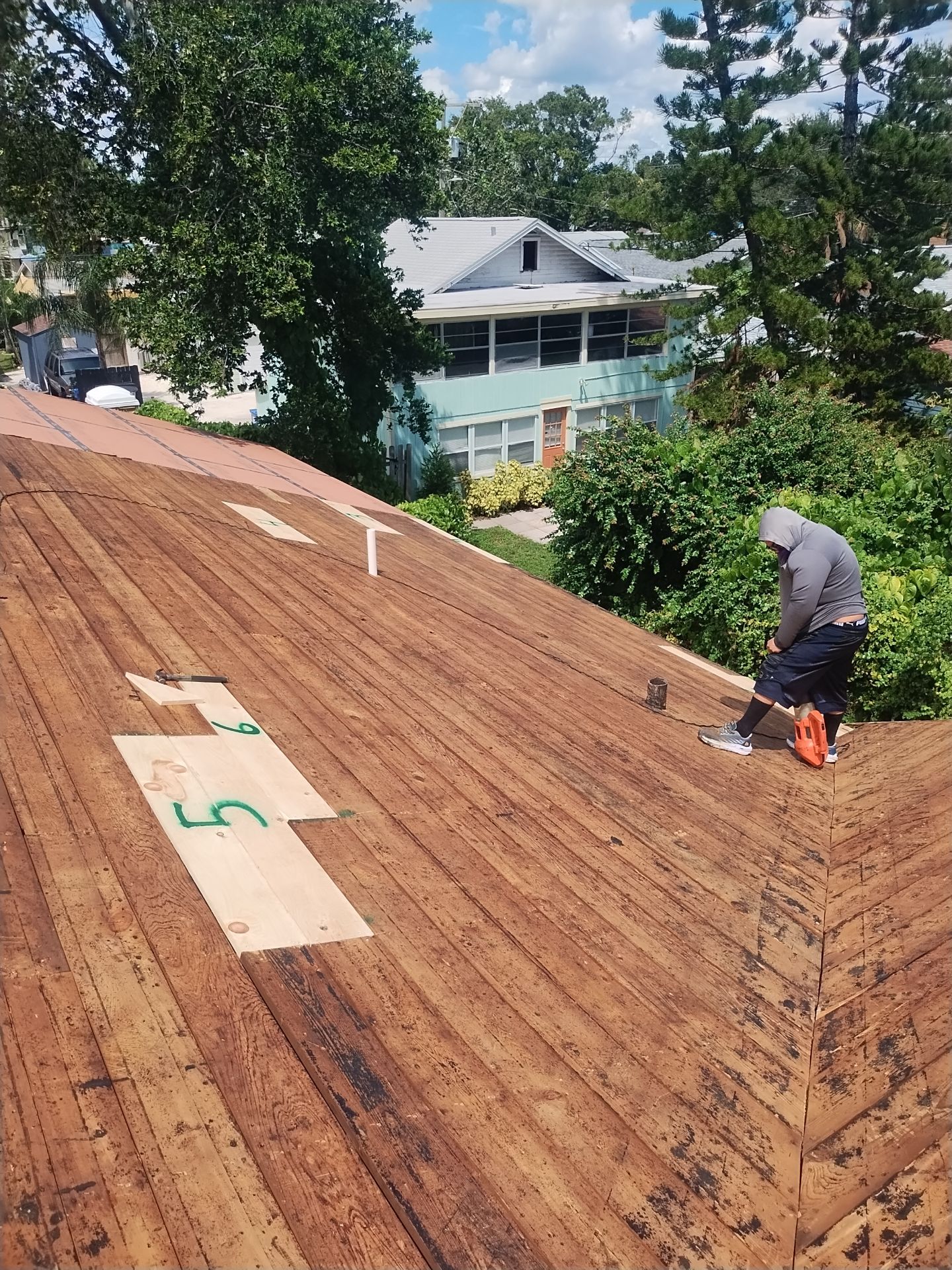 Project in St. Petersburg 33713 by Mitchell Roofing Company LLC 