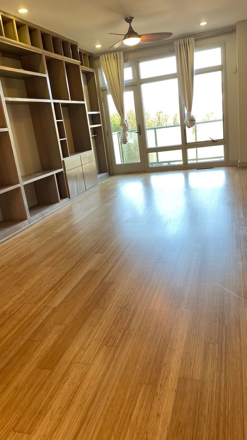 Solid Bamboo Refinish by Footprints Floors of East Atlanta