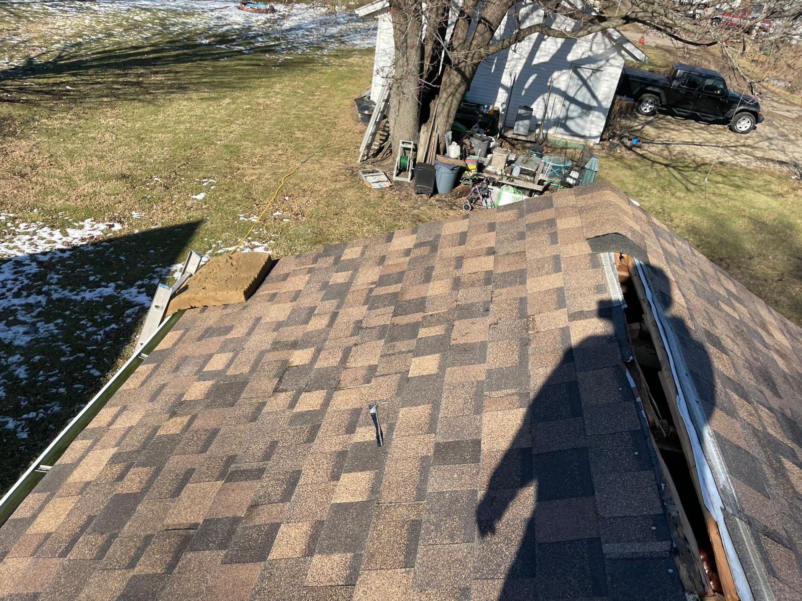 Sharkey Roof by Erie Home