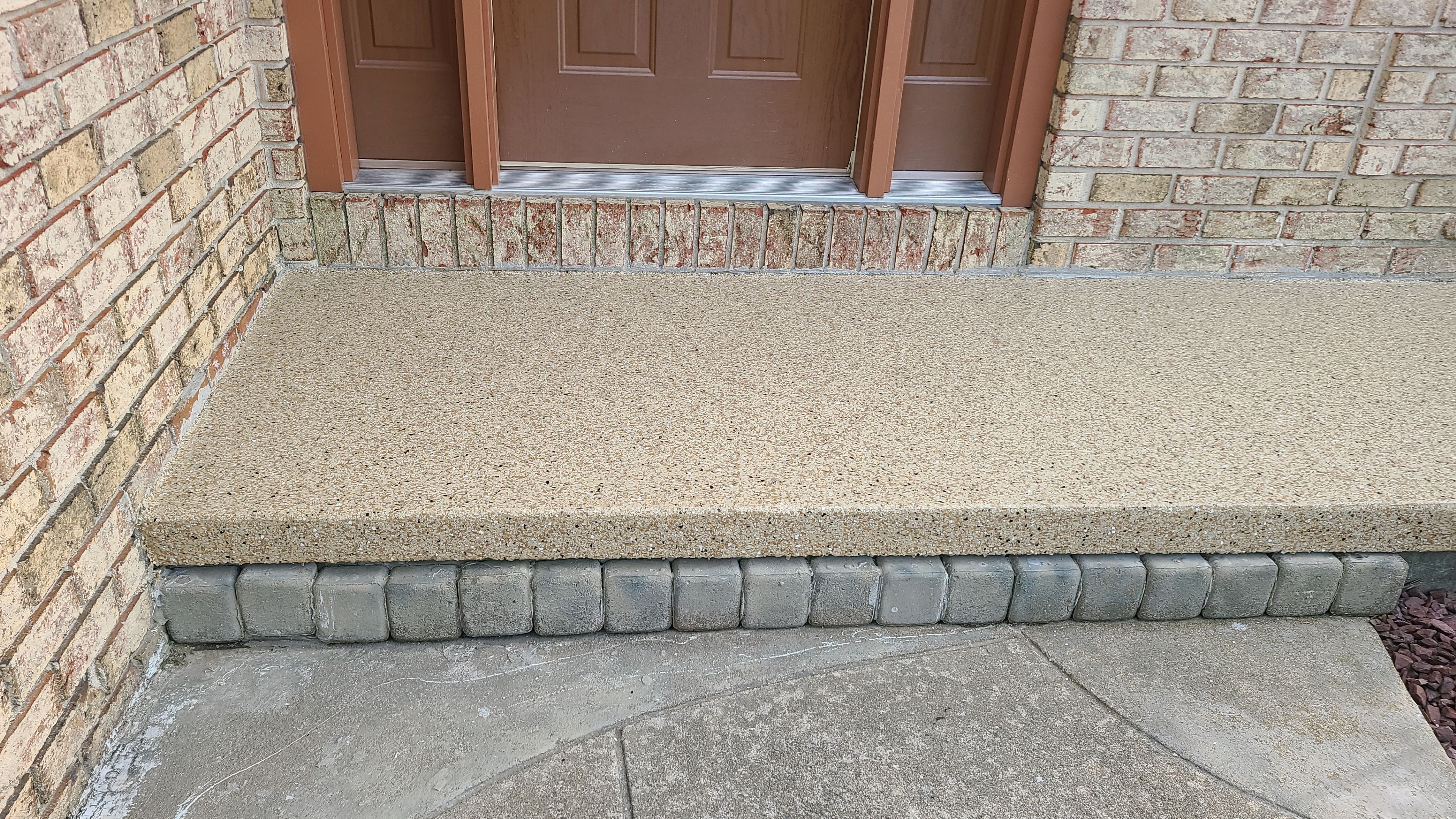 Porch in Pecan - Boardman, OH by Alexander Concrete Coatings