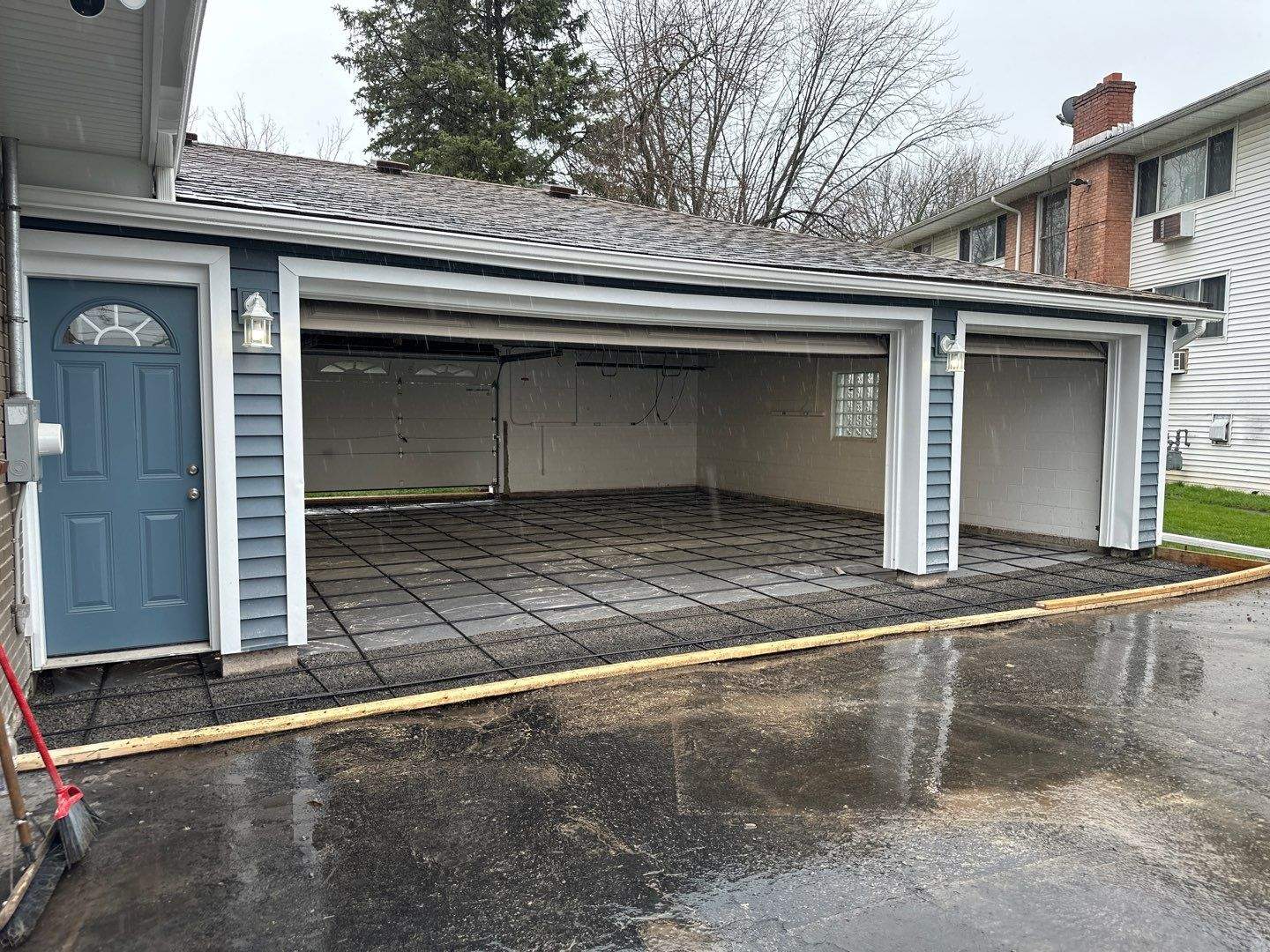 Concrete Garage Floor Replacement by NG Masonry & Construction LLC