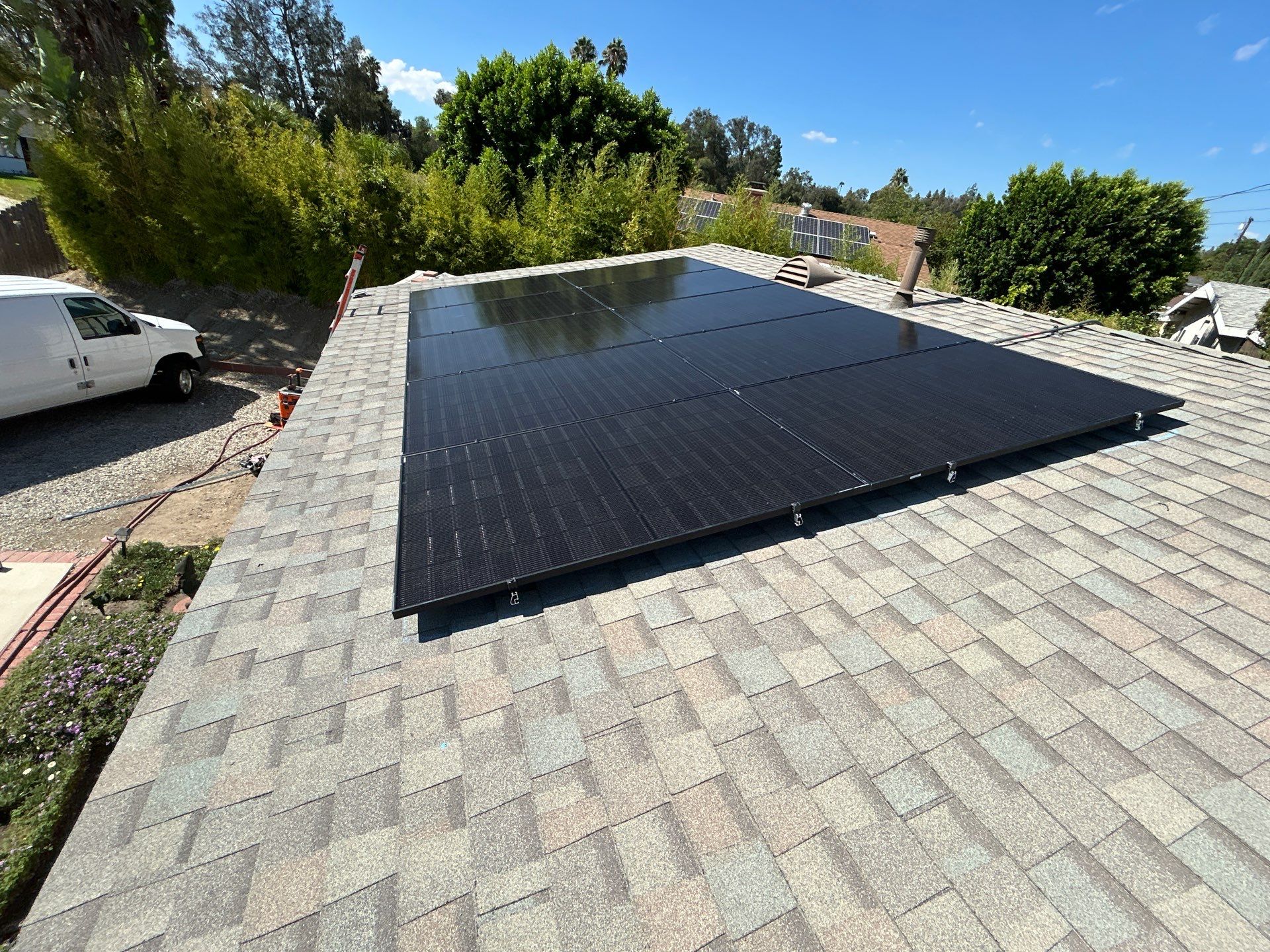 Los Angeles Residential Solar and Enphase Battery Storage Installation by AWS Solar