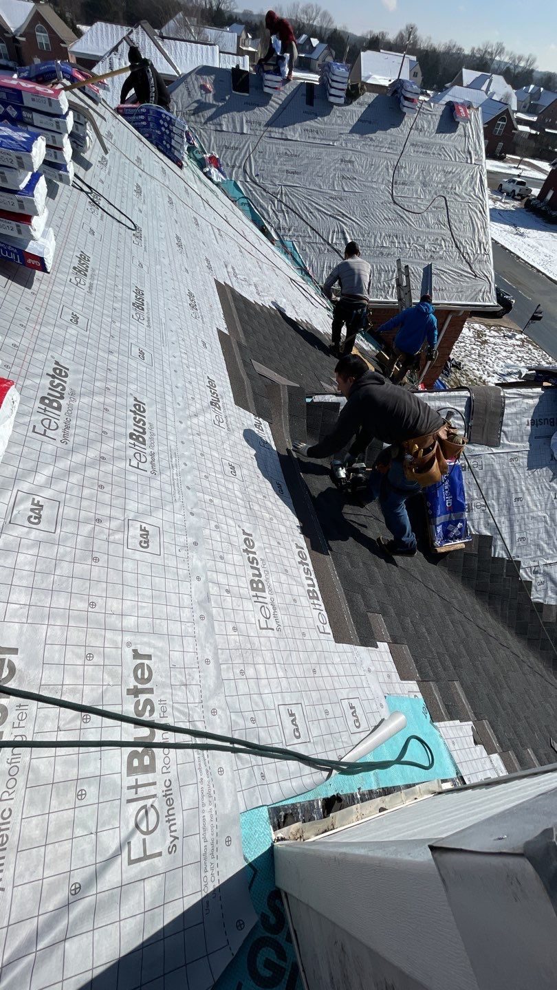 Residential Roofing Installation using GAF HDZ Roofing System  by Undersun Roofing 