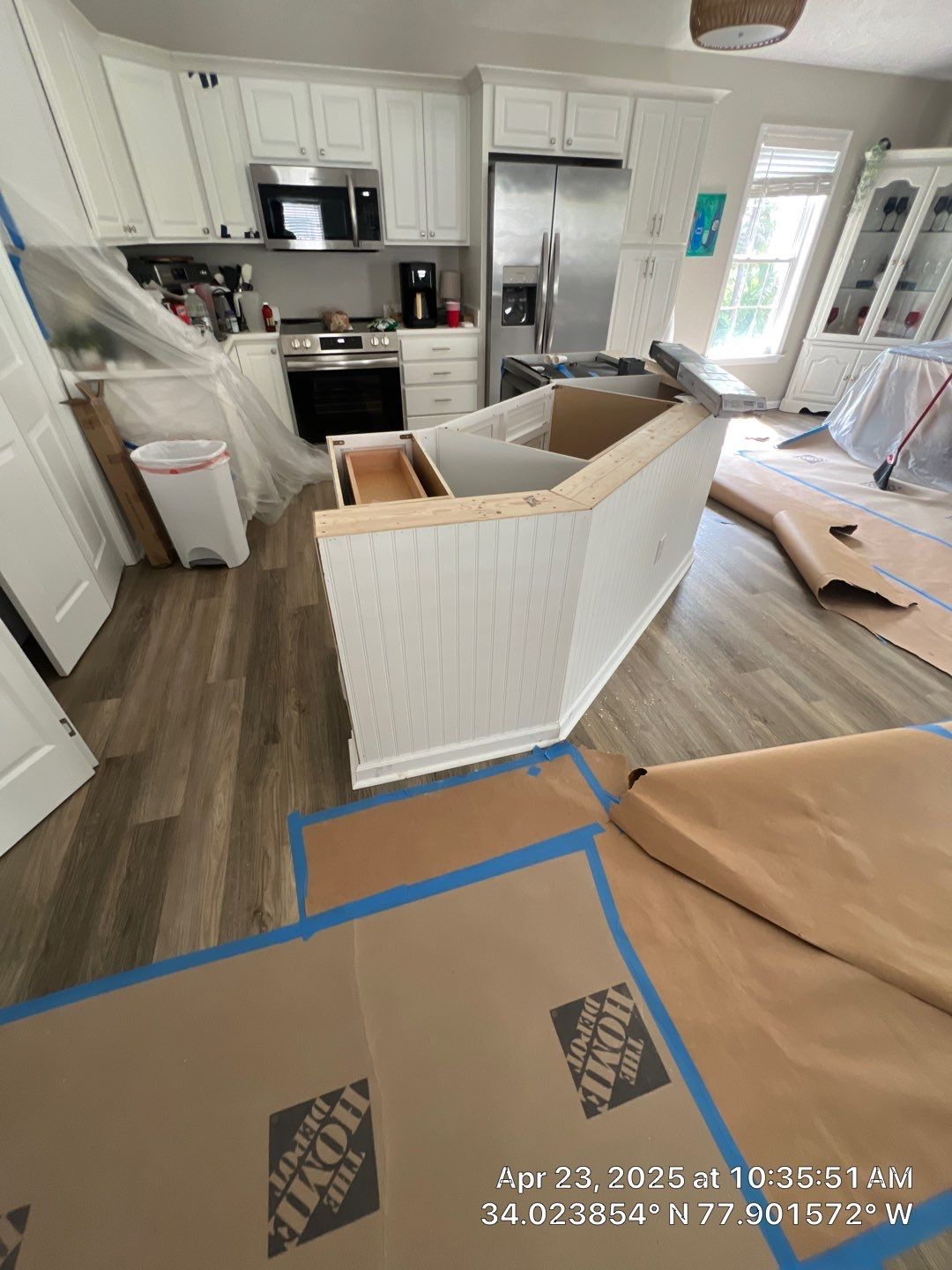 Water Damage Restoration using Mowhawk Flooring by RGR Construction and Roofing, LLC
