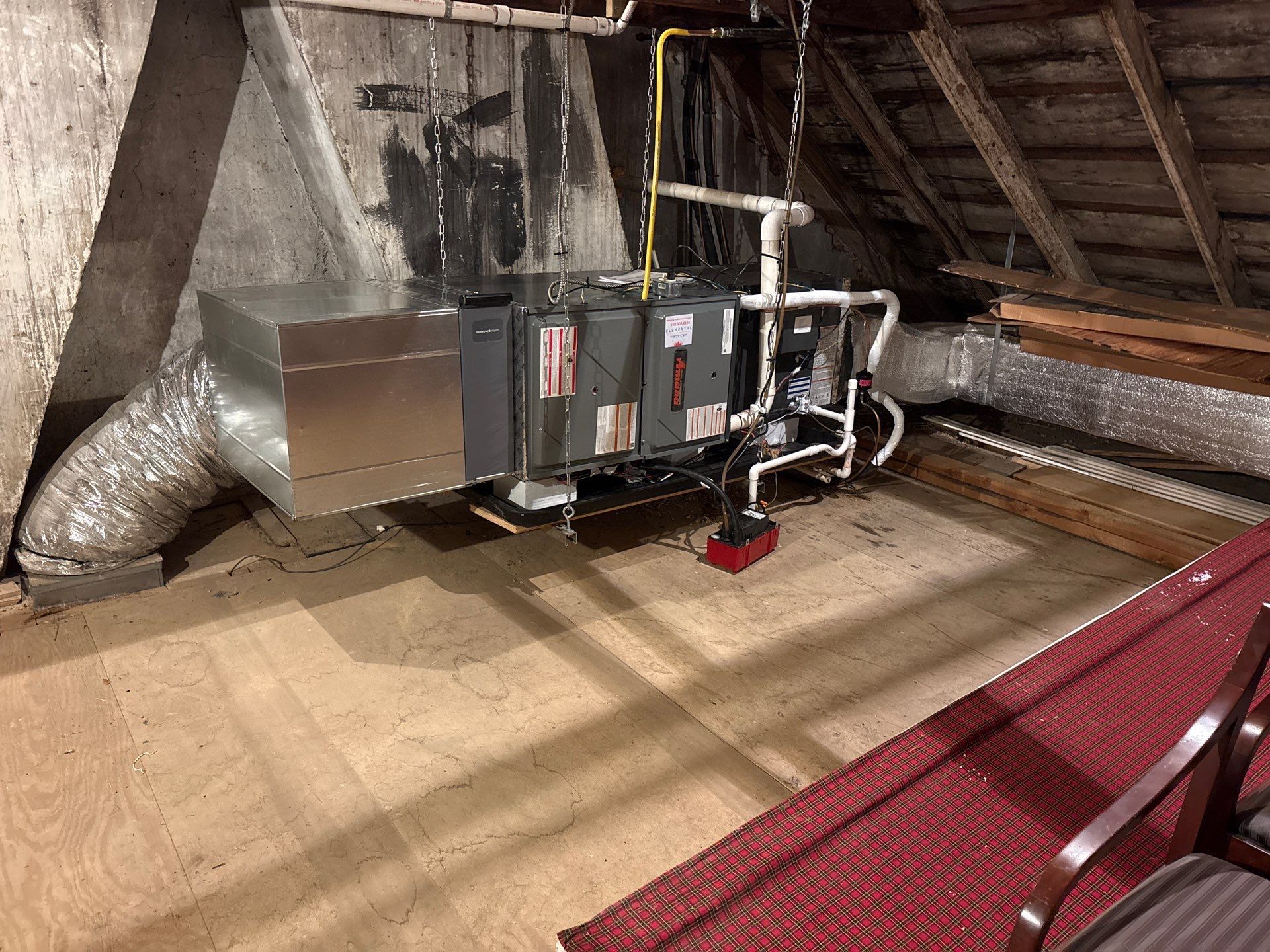 Amana S-Series install in New Market for SVBF by Elemental Heating and air conditioning LLC