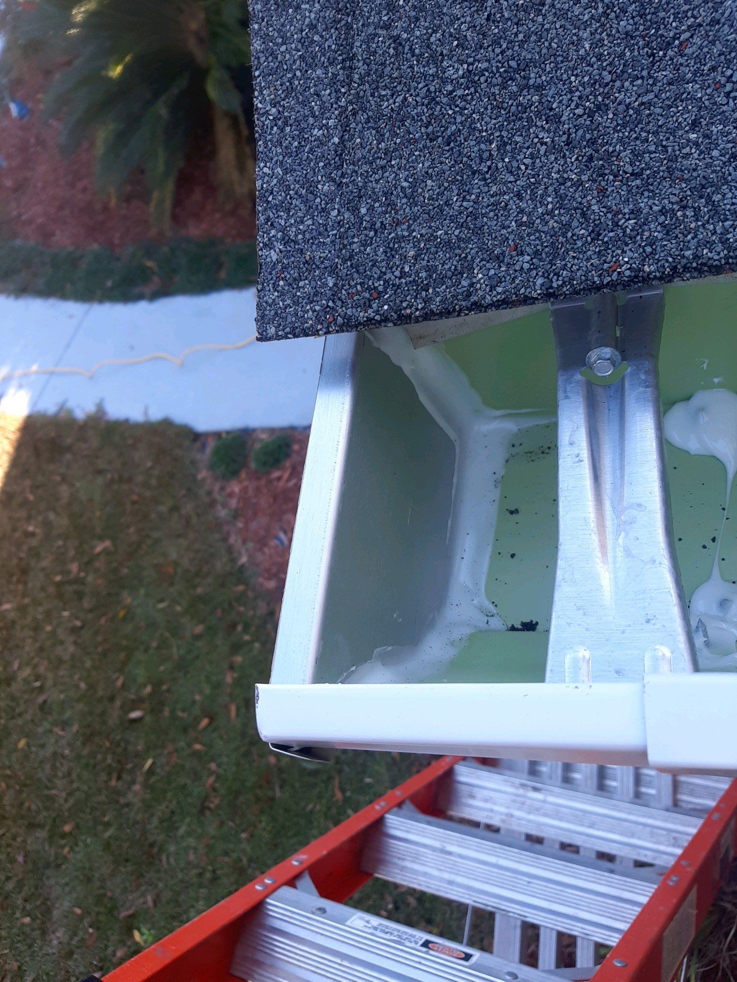 Gutter Installation using K-Style Seamless Gutters by Gutter Professors