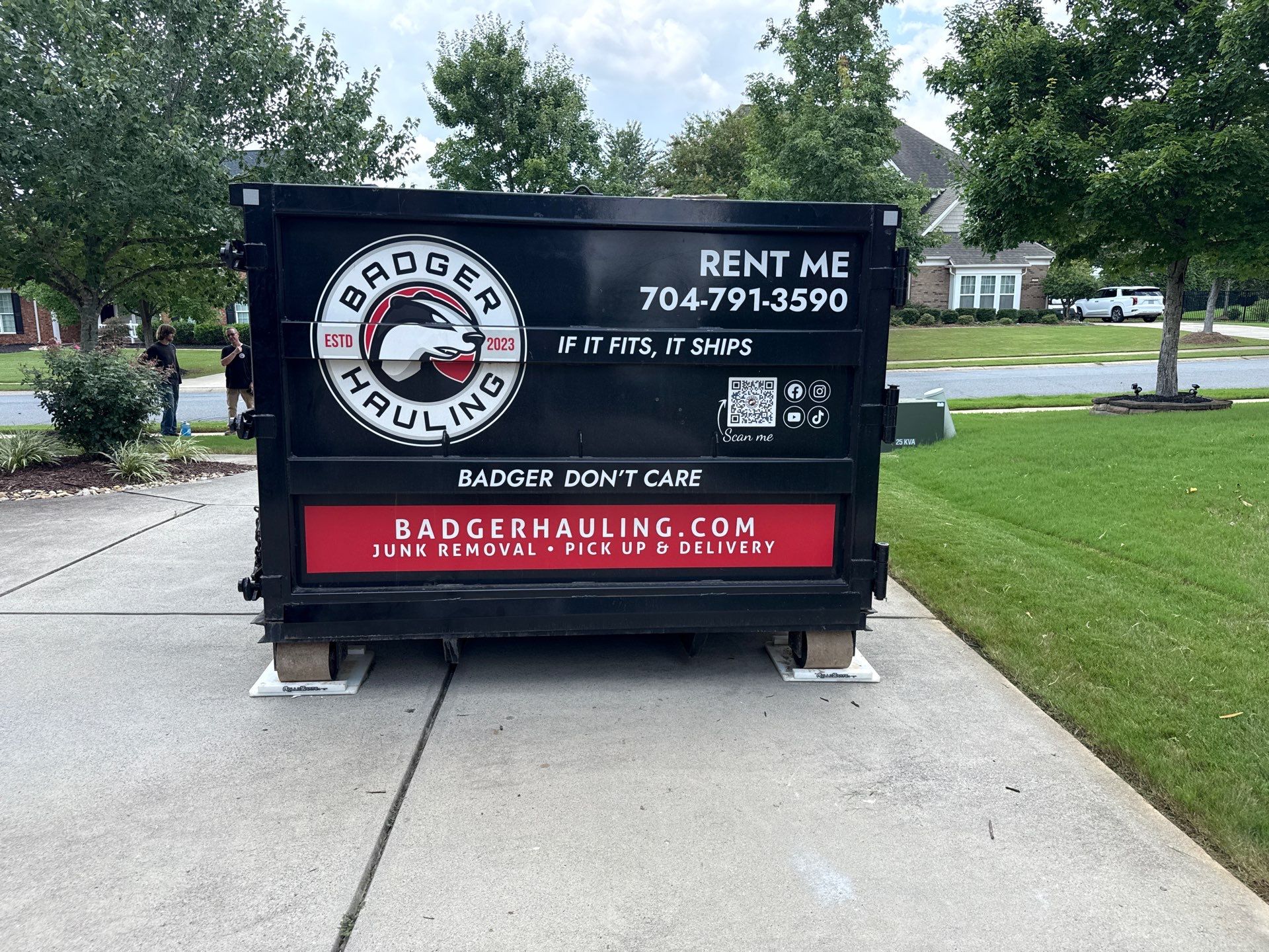 Project in Waxhaw by Badger Hauling