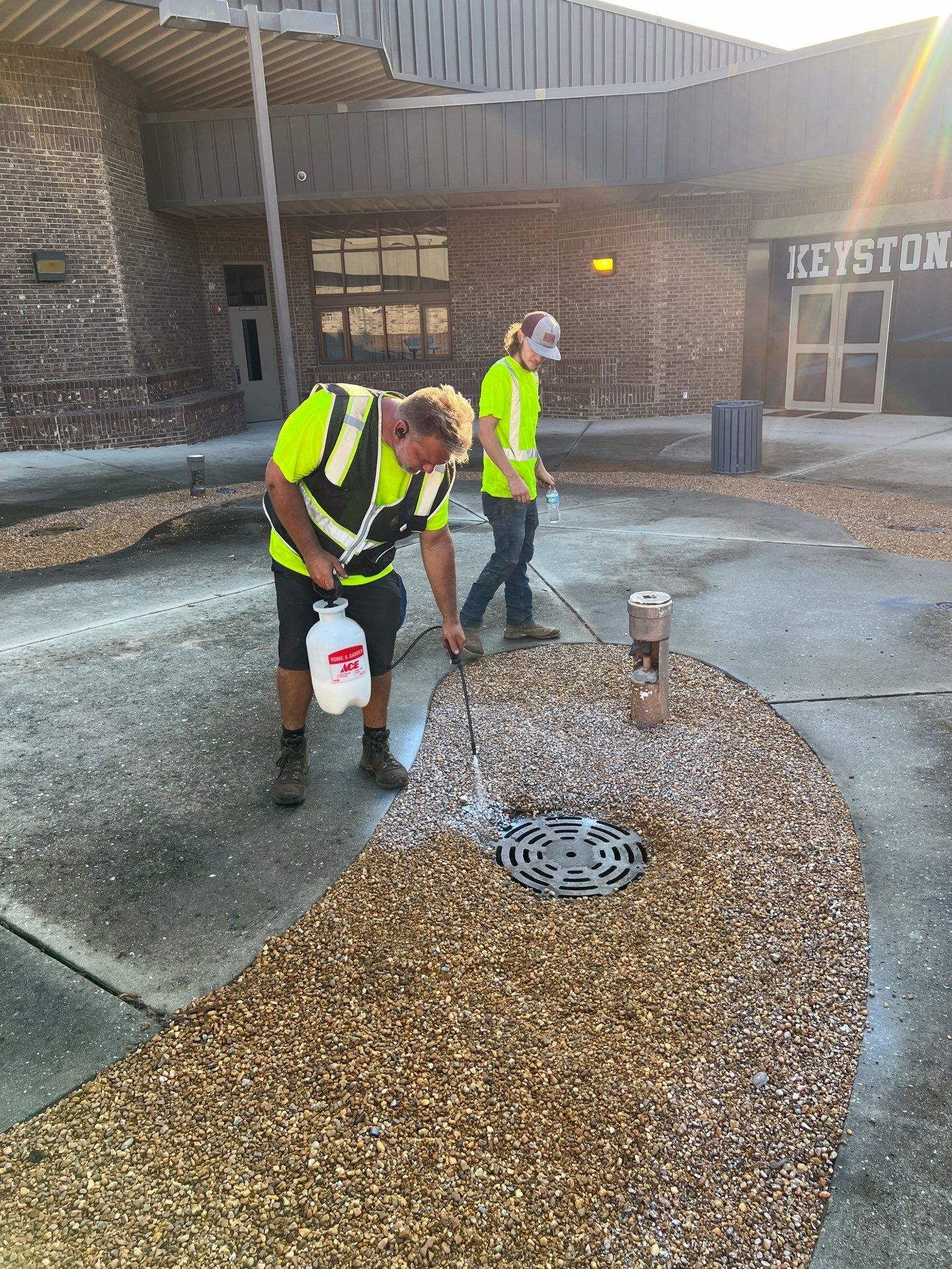 Landscape Install | Keystone Heights HS by ProGreen Services