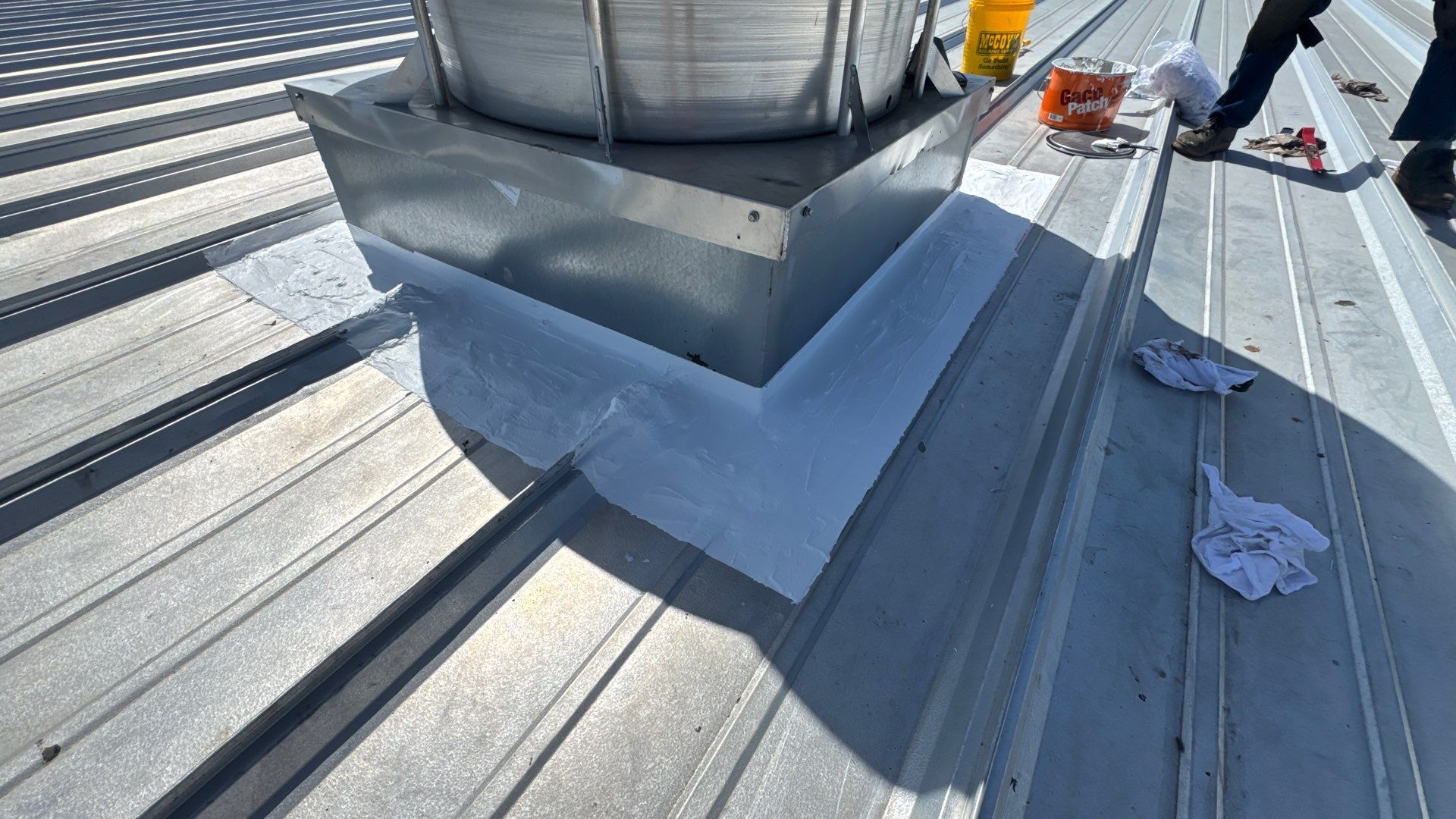 Metal Roof Repair Restoration - Pleasanton, TX 78064 - Rox Roofing by Rox Roofing