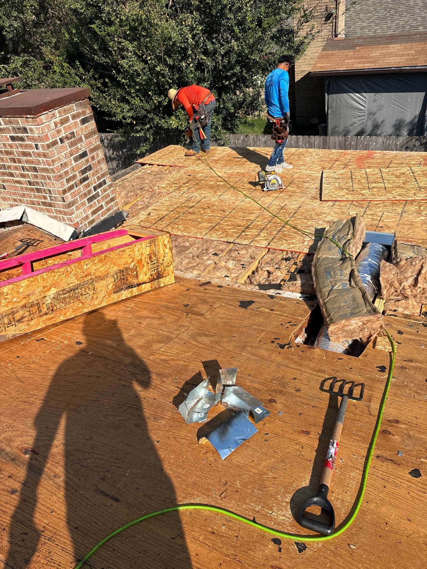 Residential Roofing Installation using Owen's Corning Duration (Lifetime) Shingles by Roof Repair Company