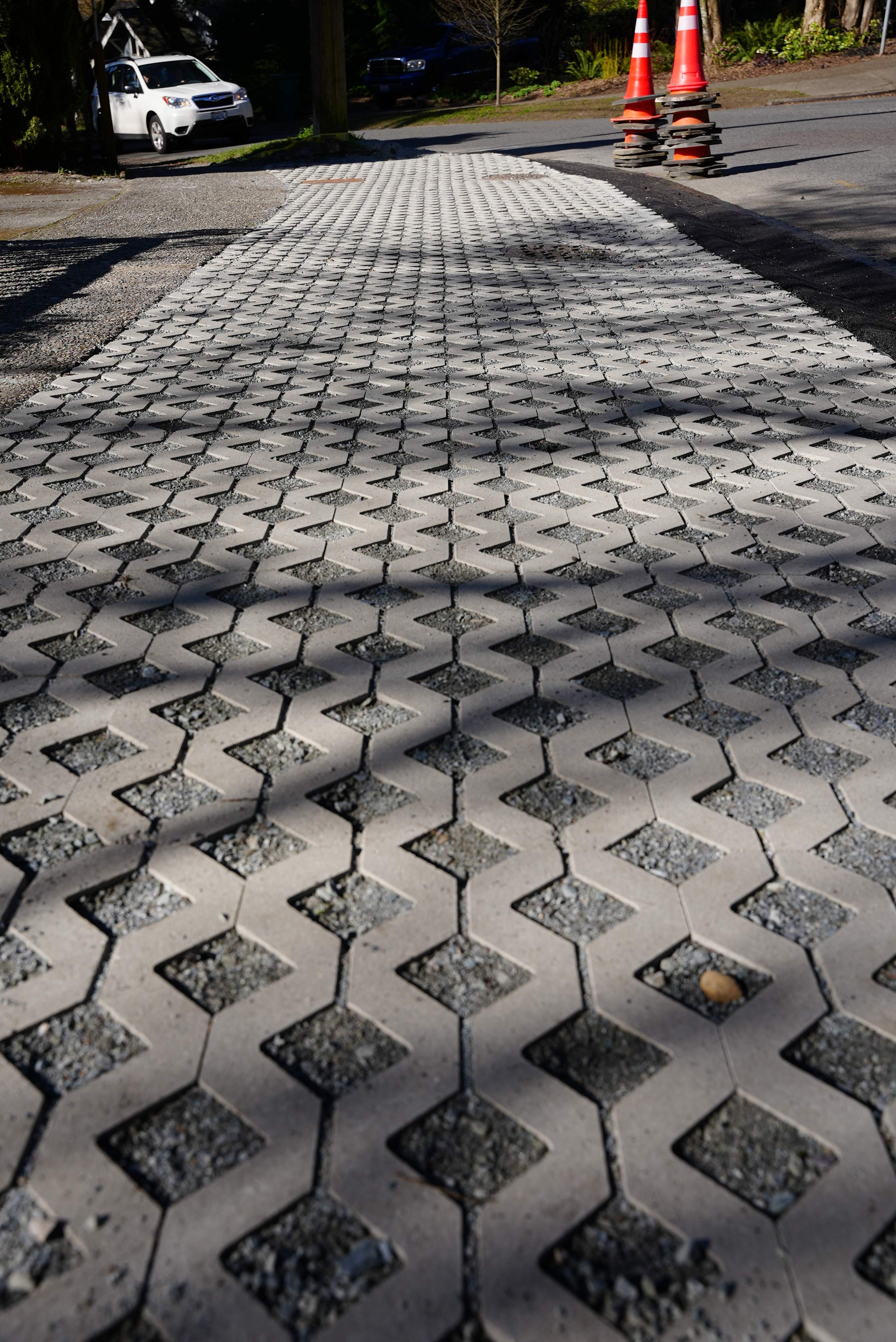 Russell | Turfstone Pavers Driveway  by Jireh Asphalt & Concrete Inc 