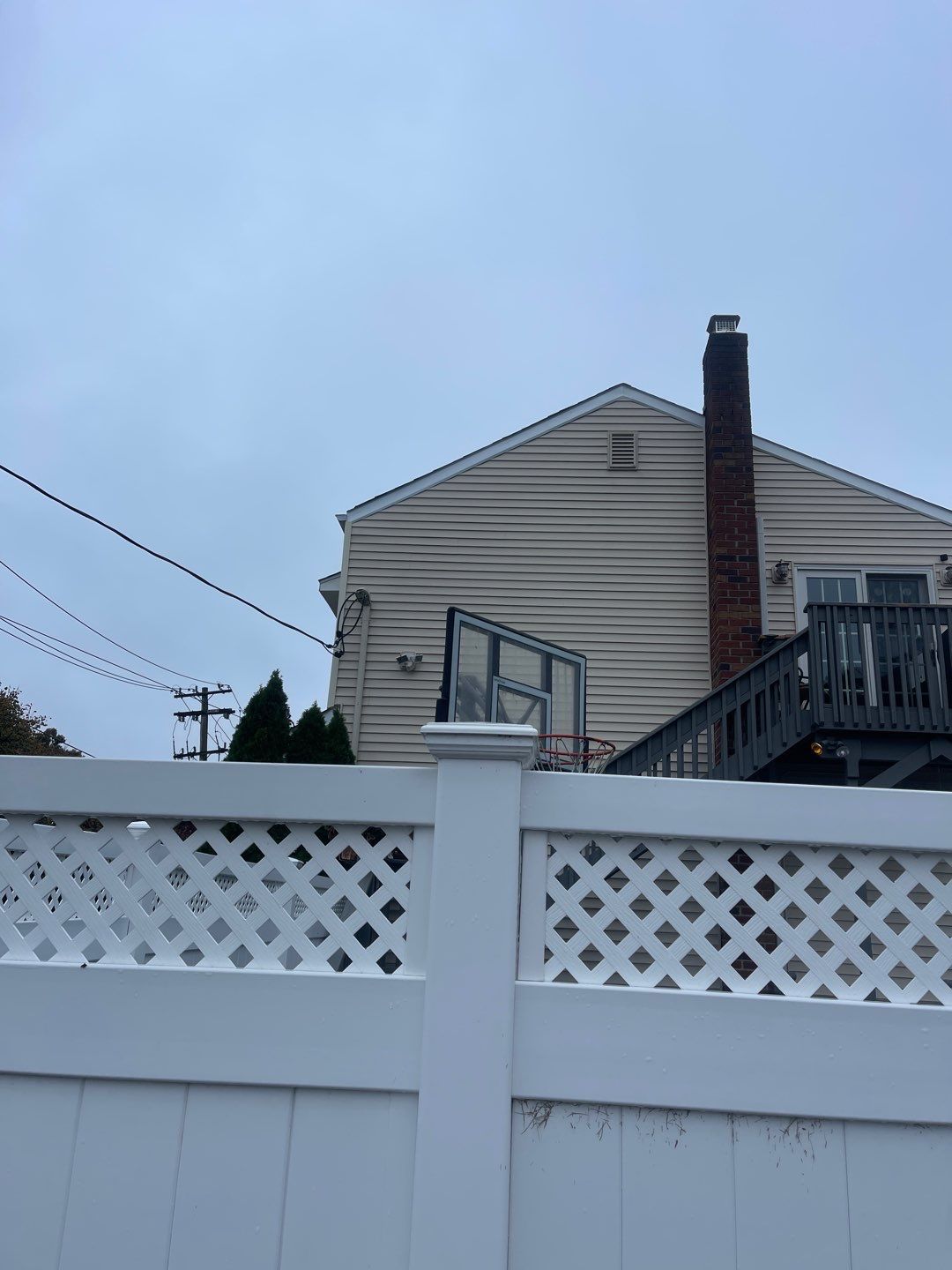 Damaged capping removed and replaced, Bellmore, NY. by Above All Gutters 