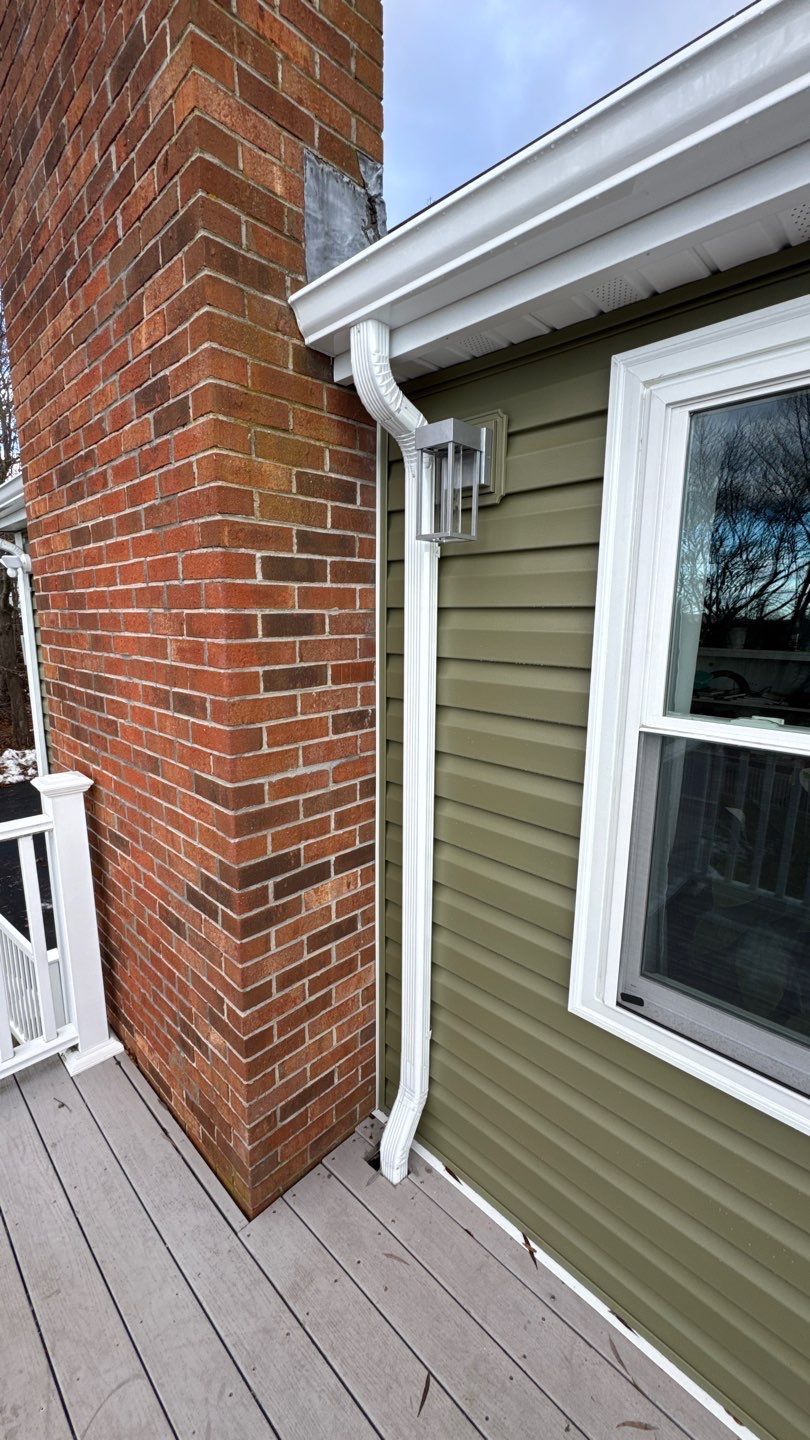 Complete Exterior Home Transformation with CertainTeed Dutch Lap Siding, Windows, Custom Door & Deck Repairs by Sensible Home Solutions