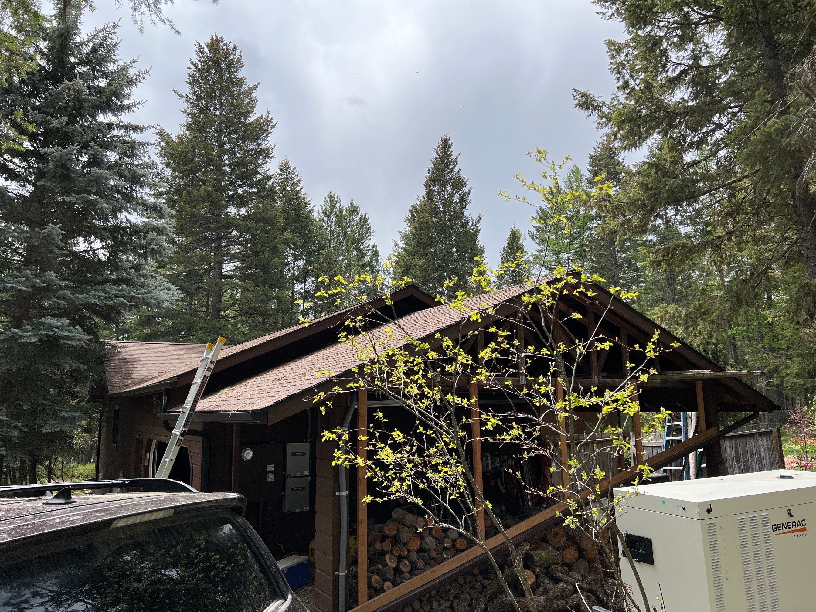 GAF Timberline HDZ - Hunter Green by Montana Roofing Solutions