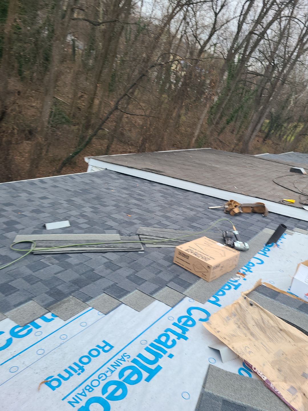Falls Church: Residential Roof Replacement with CertainTeed Landmark Pro in Max Def Moire Black by RM Banning, Inc.