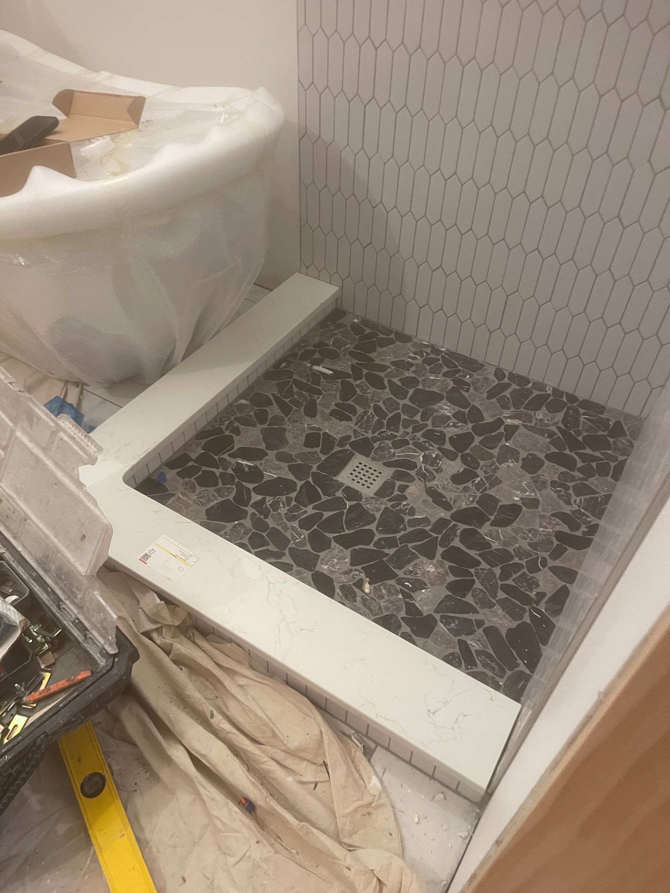 Shalom Bathroom Remodel by Integrity Tile and Home LLC