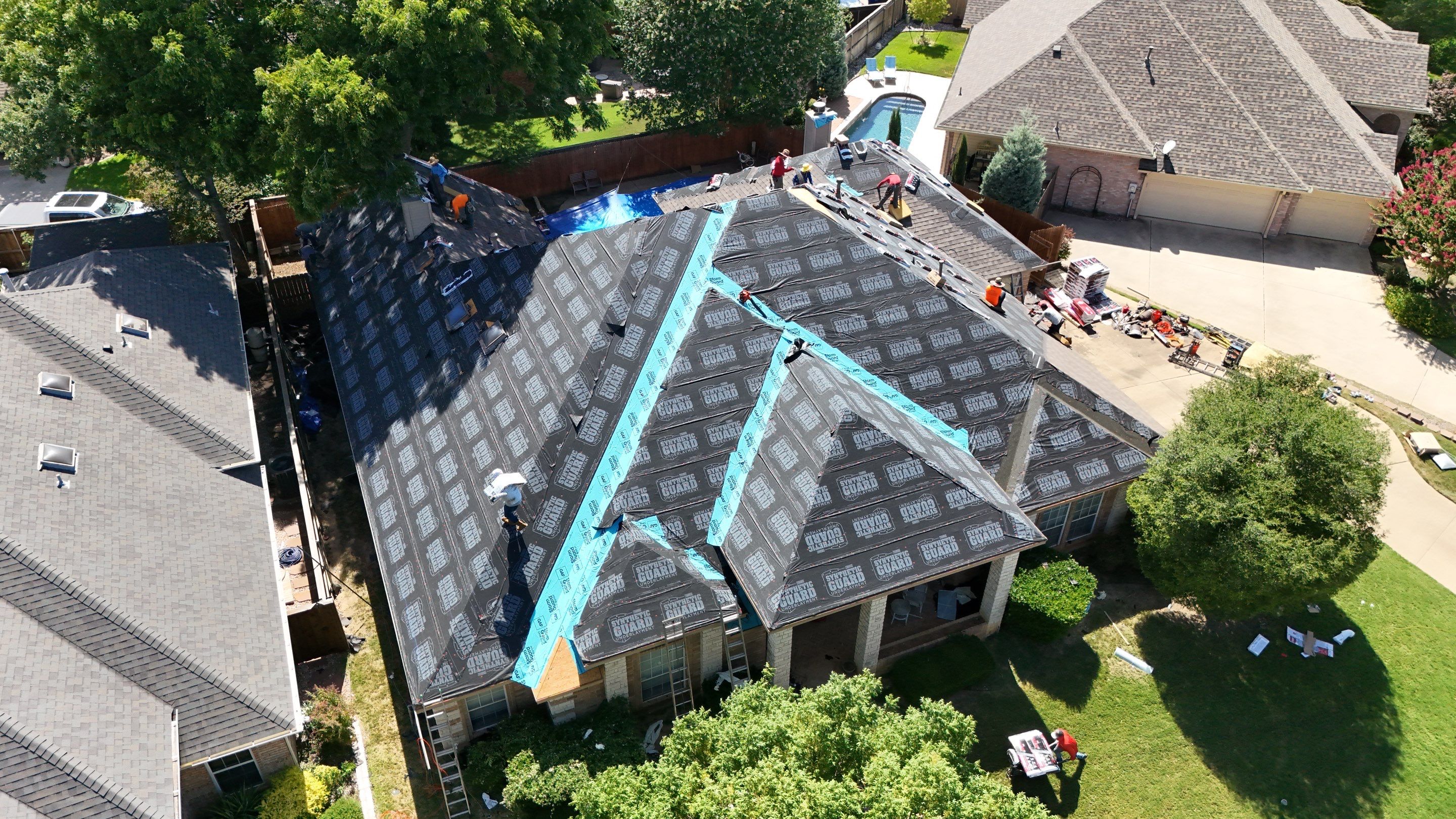 Complete Exterior Restoration and Tamko Titan Roof Replacement in Mansfield by Armor Roofing | Exteriors