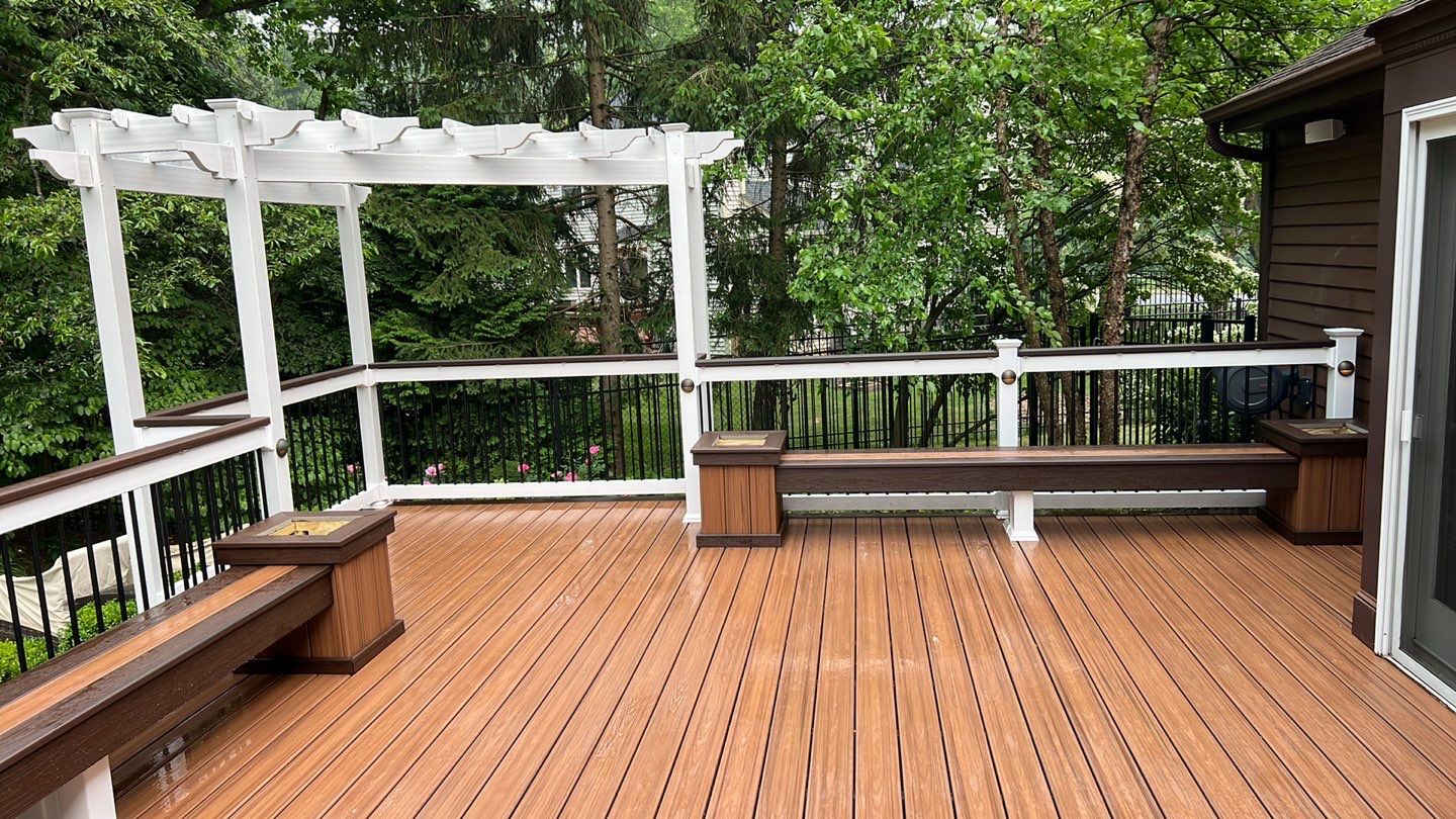 Deck resurface in Berkeley heights  by deck guardian