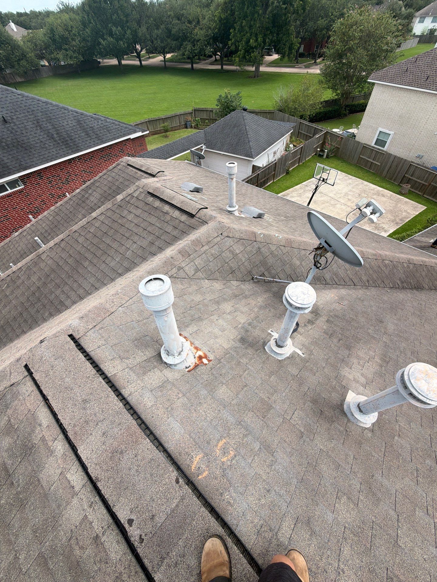 Comprehensive Hail Damage Inspection for Missouri City Residential Home by Good Vibes Roofing