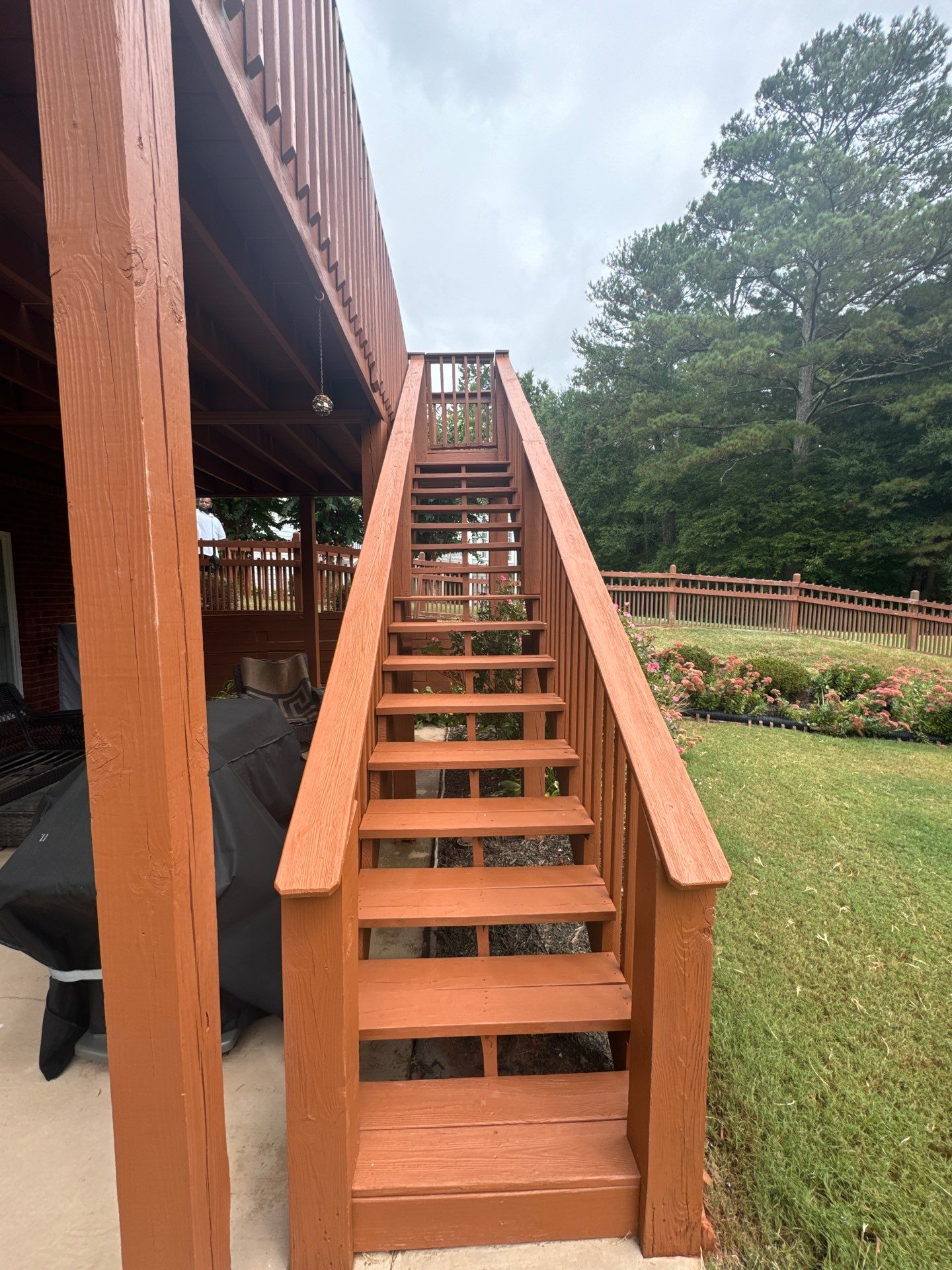 Exterior Painting and Gutter Replacement in Powder Springs by Swift Home Renovations