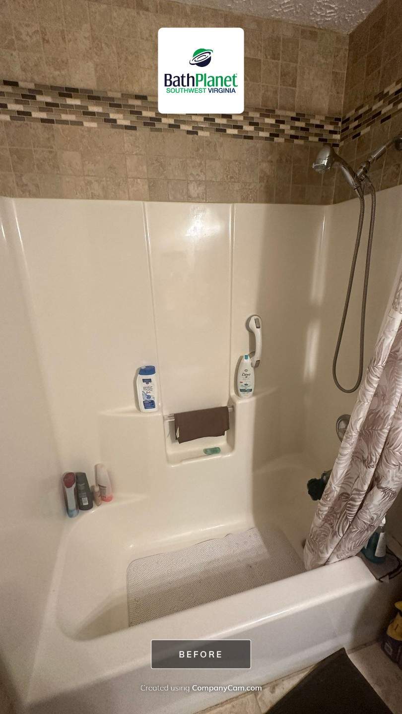 Basic Tub to Walk-In Shower by BathPlanet SW Virginia