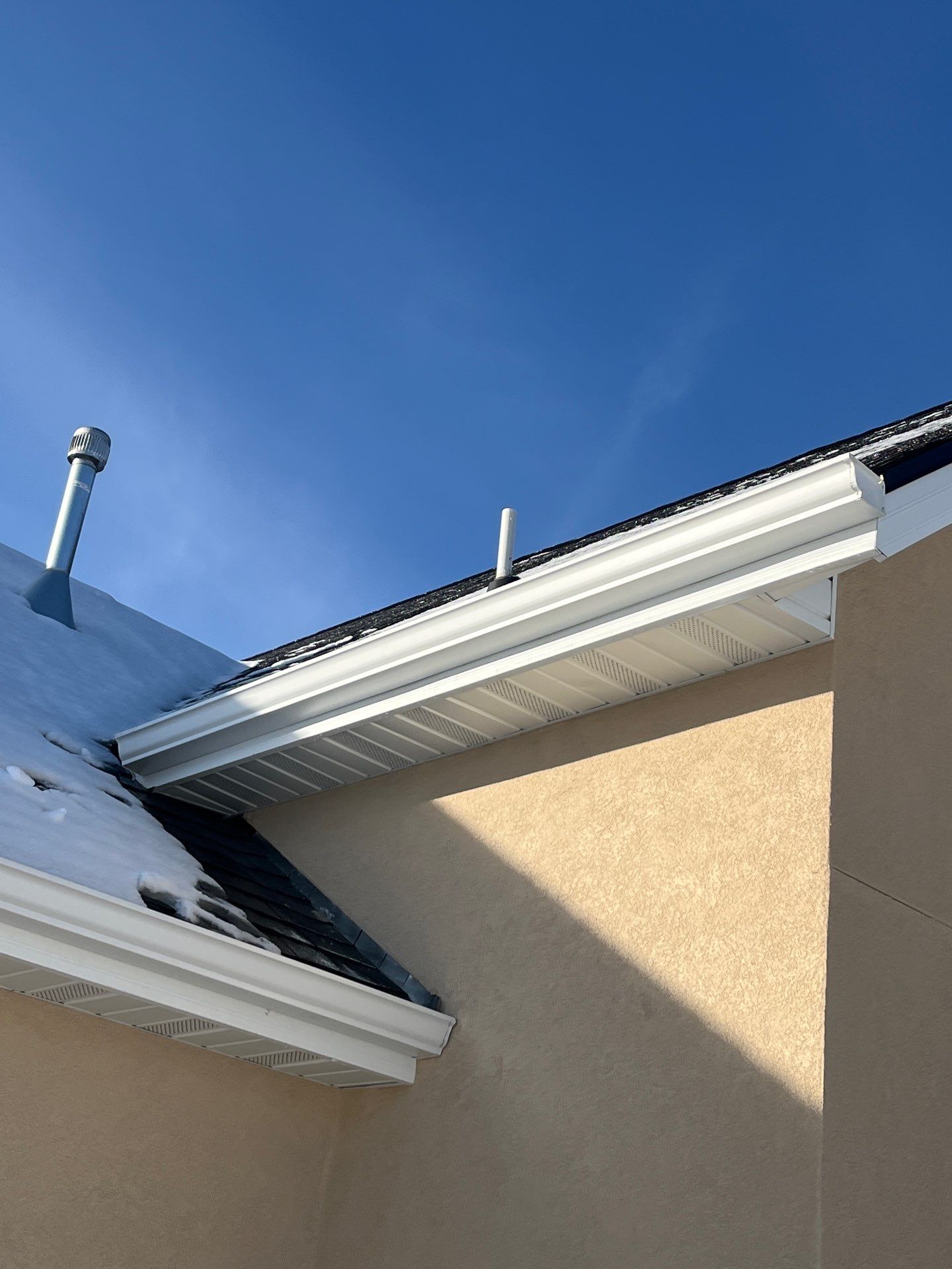 Project in Pleasant  by Master Rain Gutters.