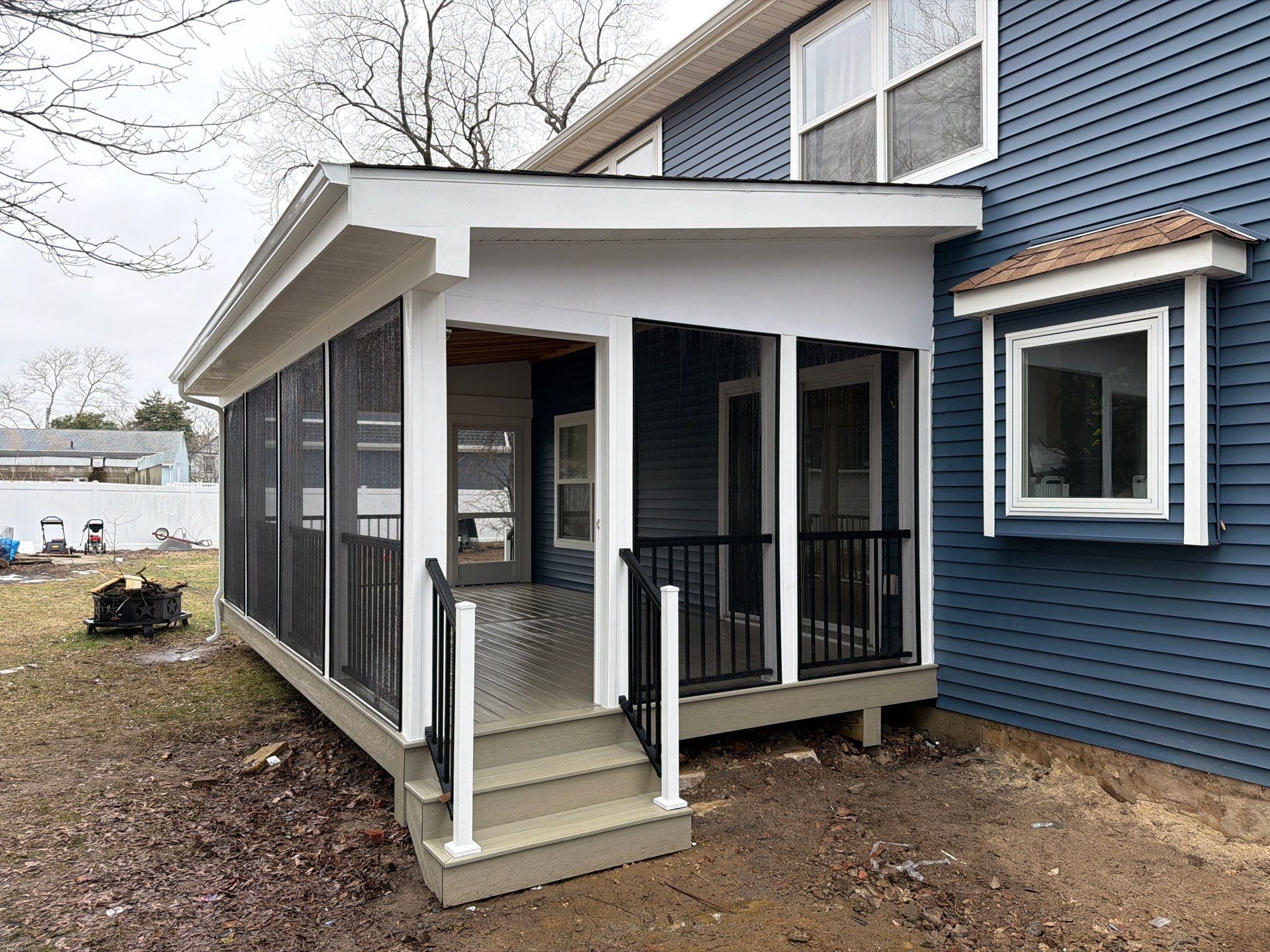 New Deck Porch In Keport by deck guardian