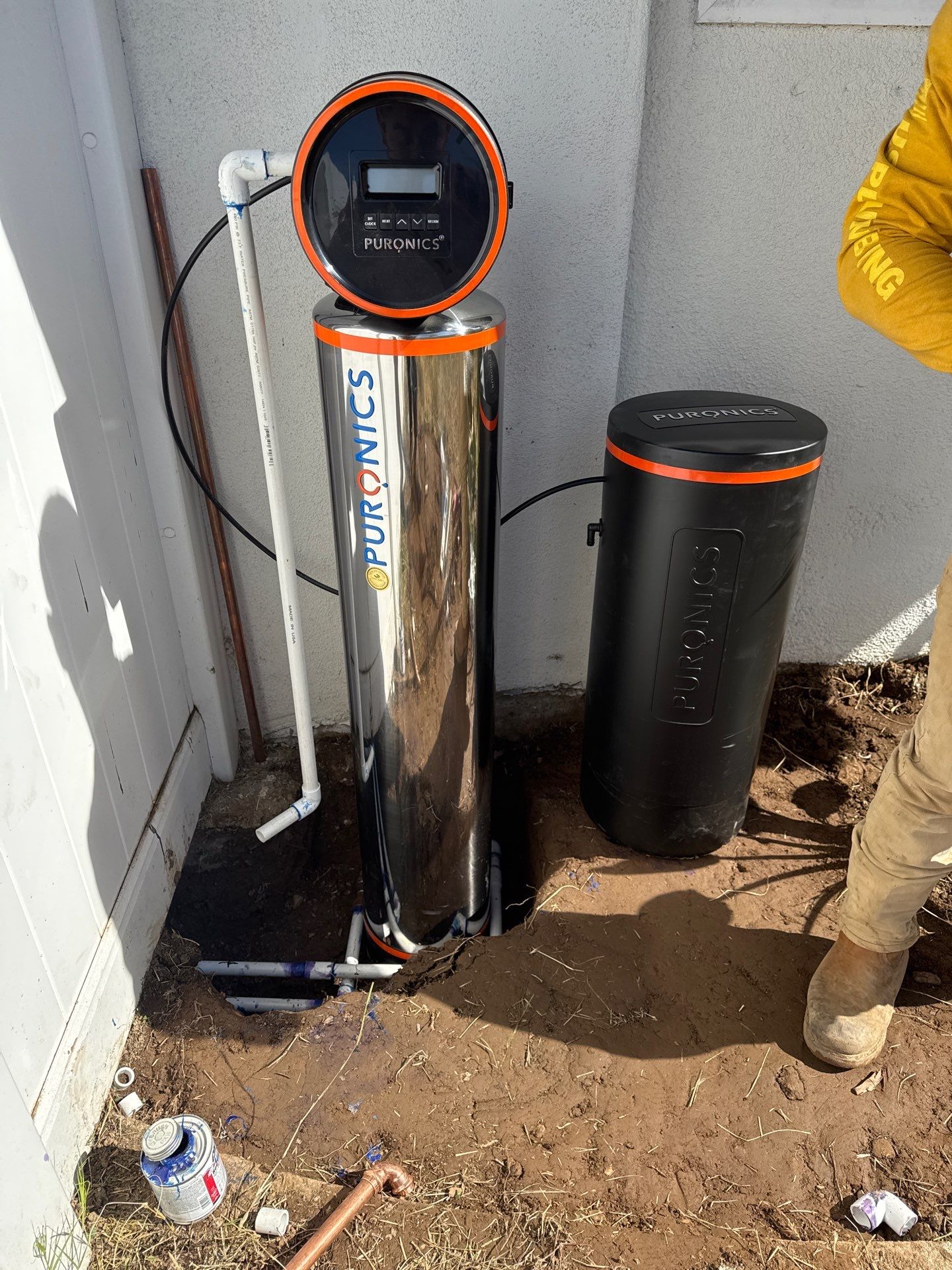 Installing Water Treatment by Us Plumbing