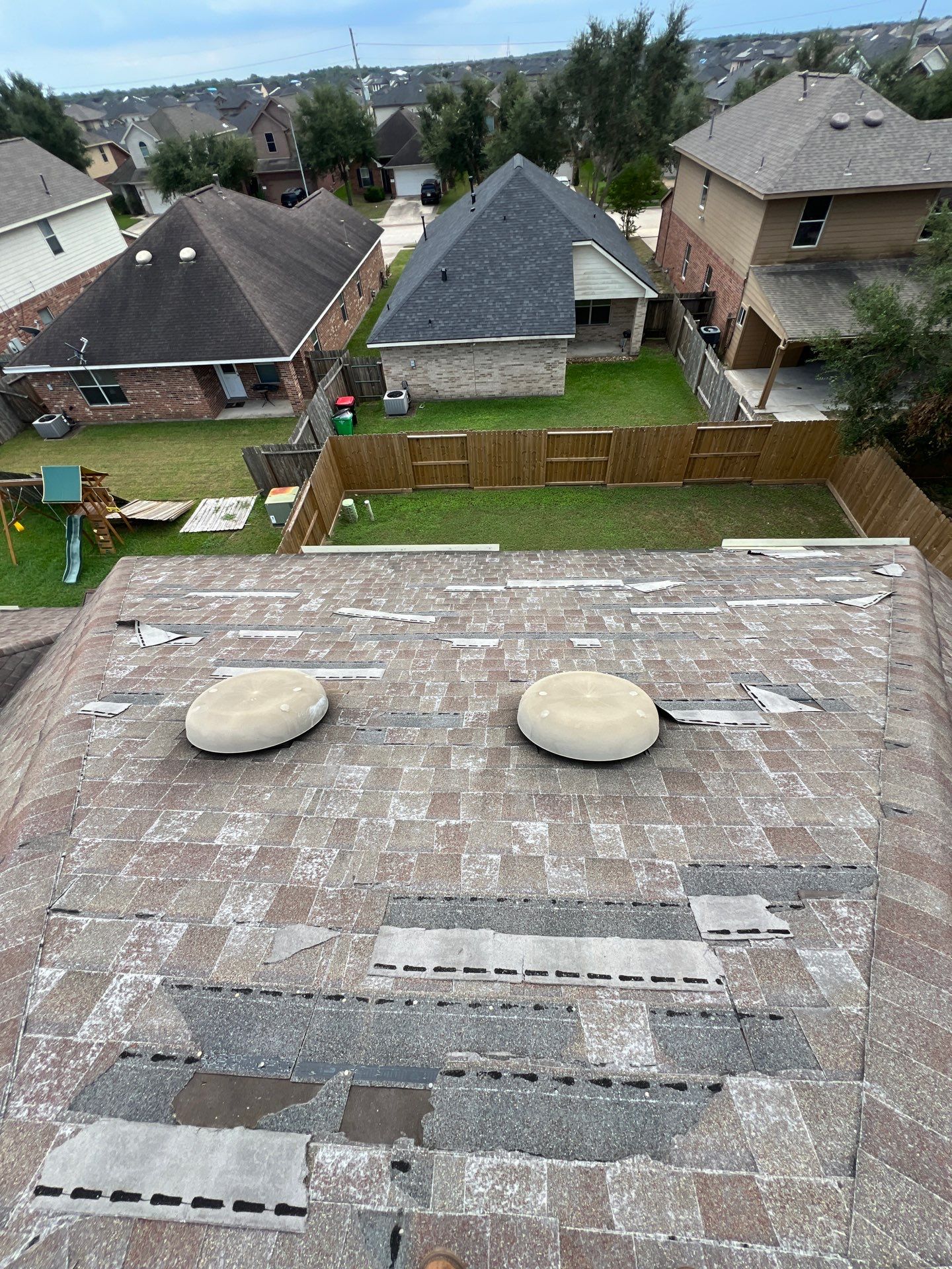 Residential Roofing Repair using Owen's Corning Duration (Lifetime) Shingles by Roof Repair Services LLC